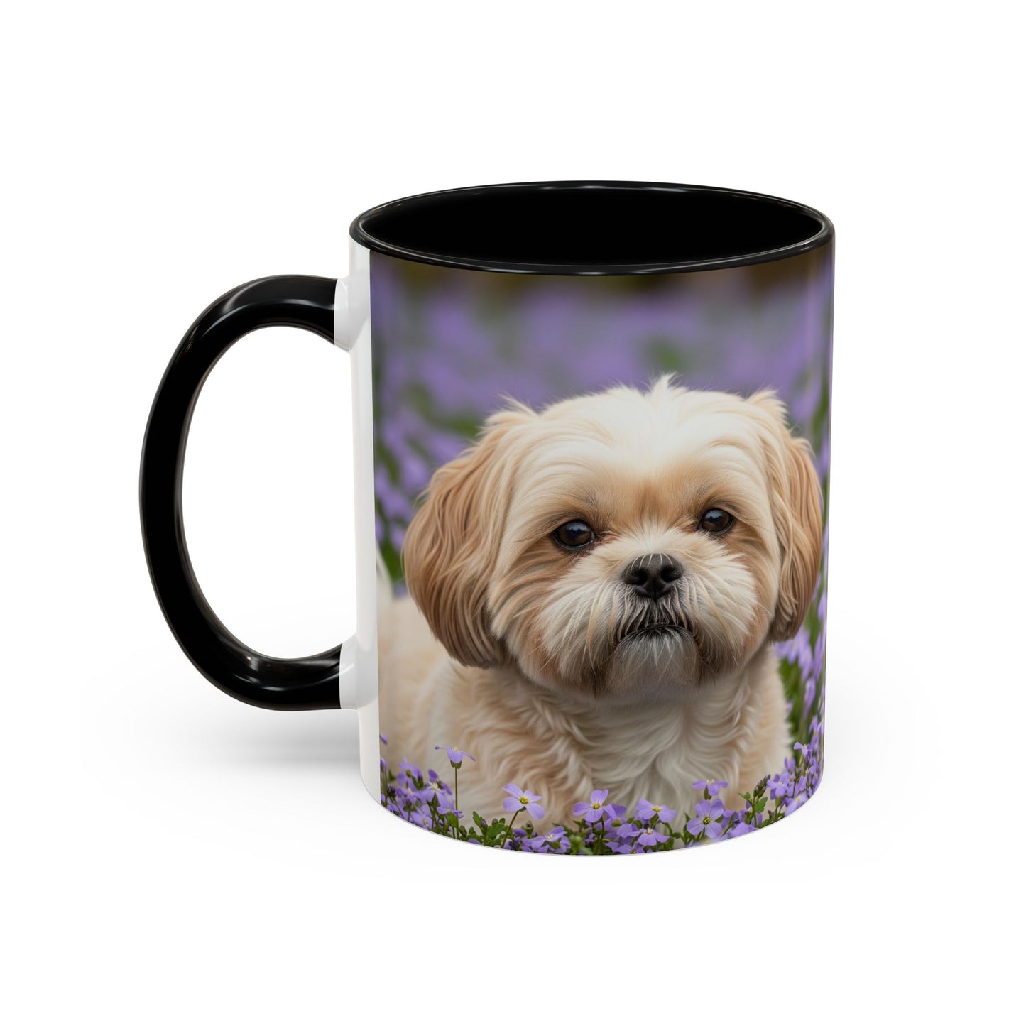 Shih-poo Accent Coffee Mug - Perfect Gift for Dog Lovers