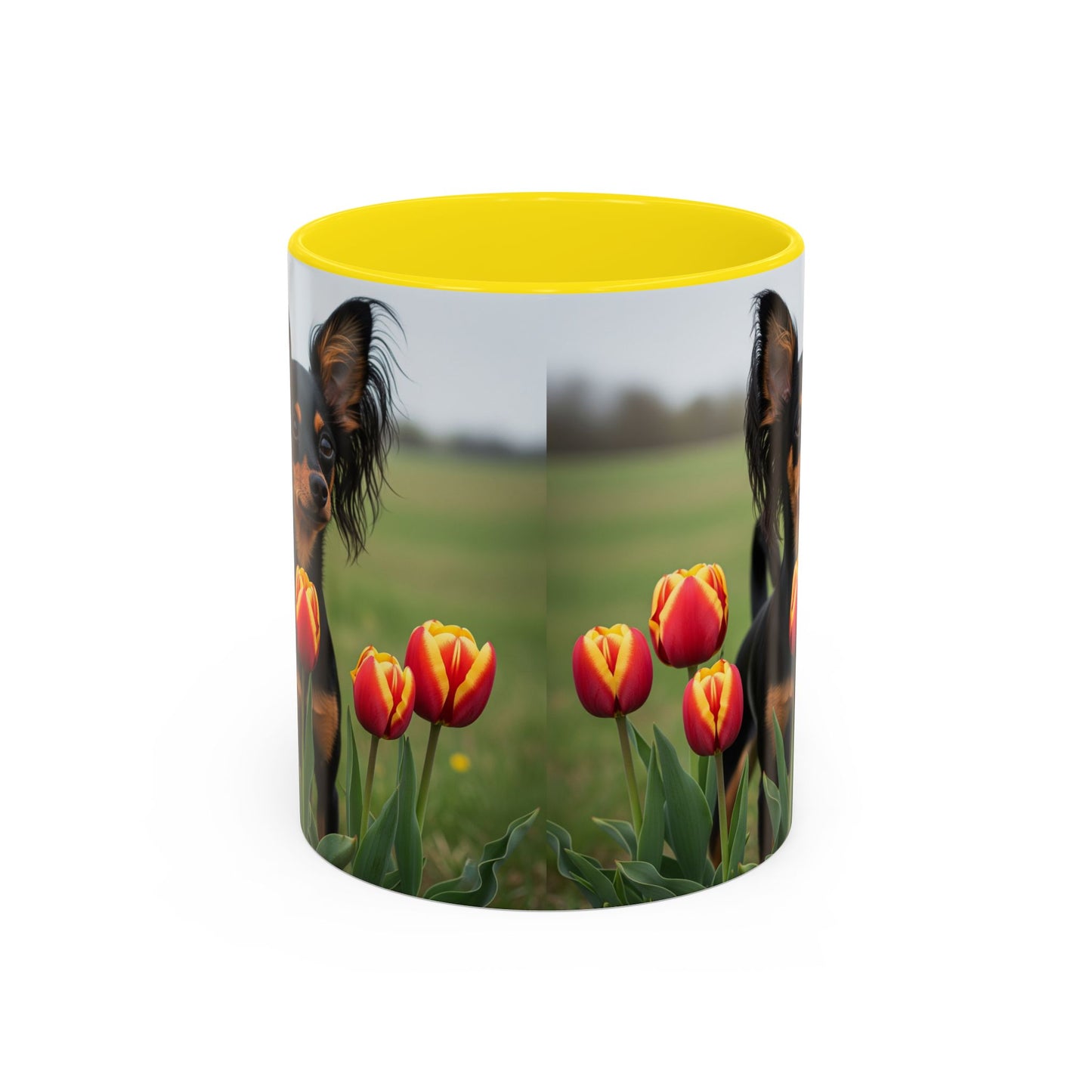 Russian Toy Dog Accent Coffee Mug - Perfect Gift for Dog Lovers