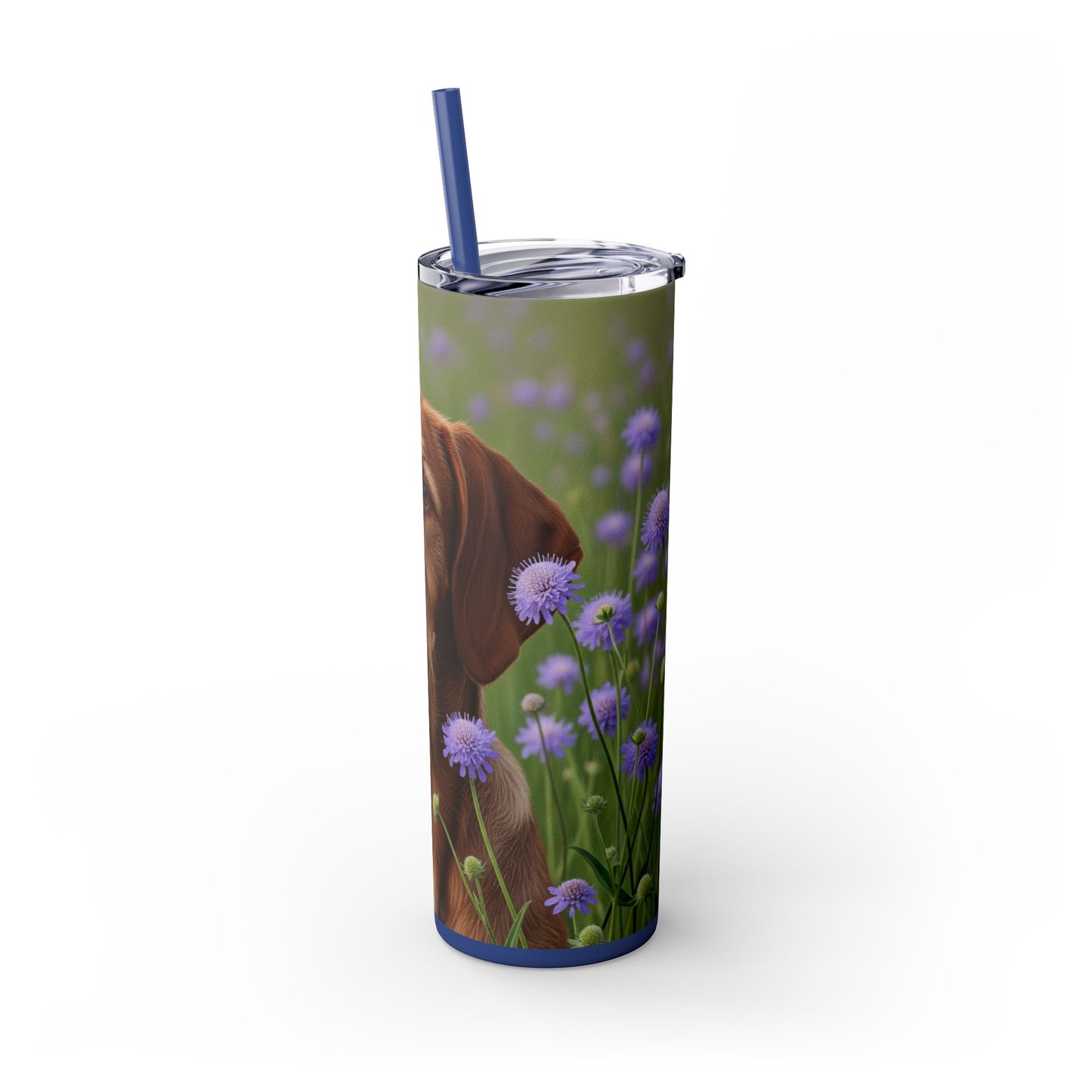 Hungarian Wirehaired Vizsla Tumbler with Straw, 20oz