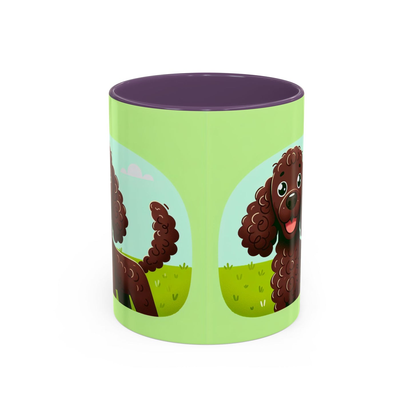 Irish Water Spaniel Accent Coffee Mug - Perfect Gift for Dog Lovers