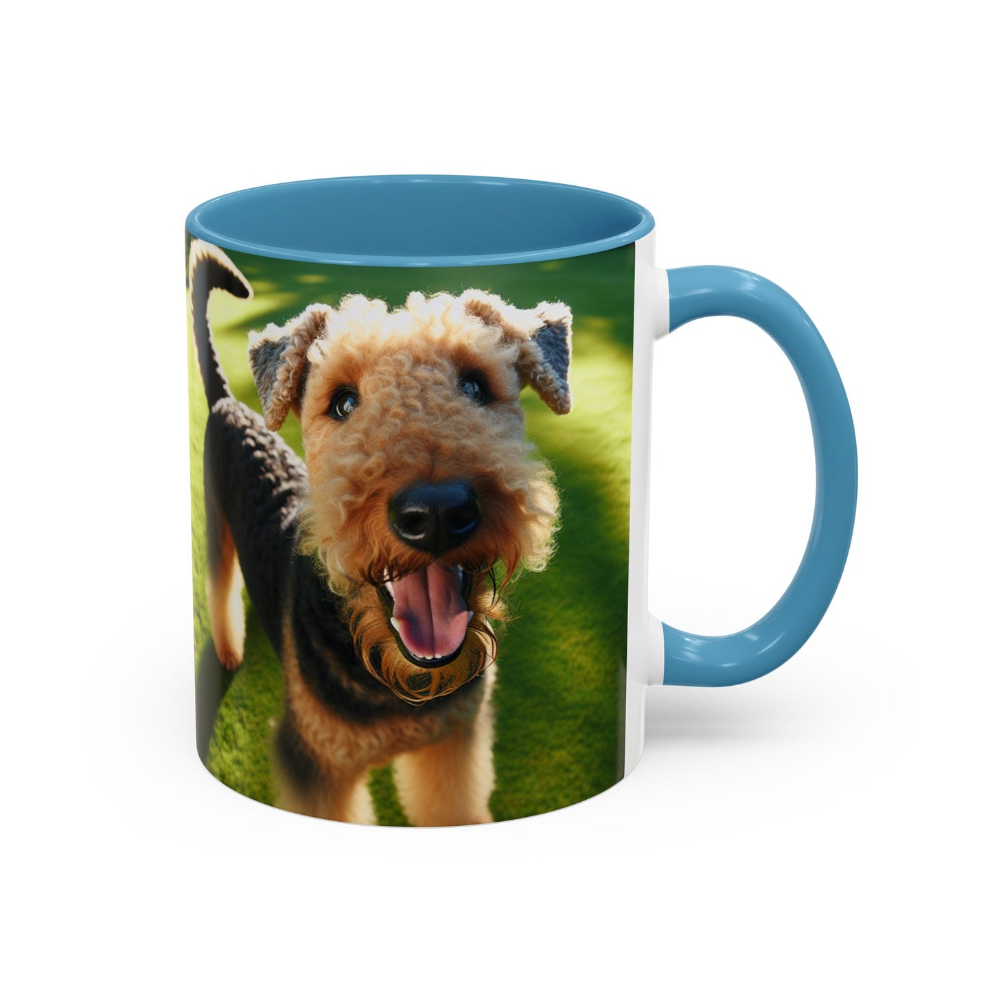 Airedale Terrier Accent Coffee Mug - Perfect Gift for Dog Lovers