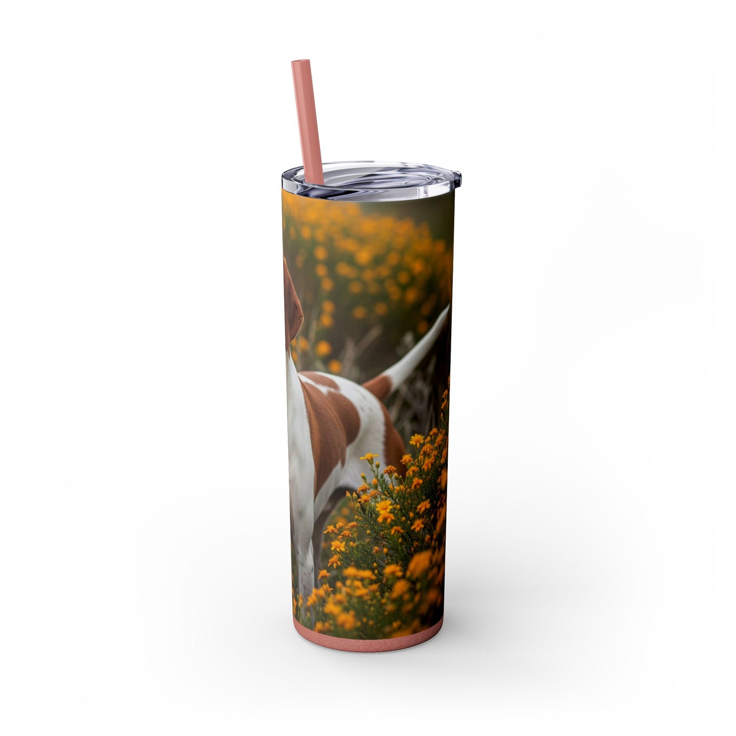 Portuguese Pointer Tumbler with Straw, 20oz