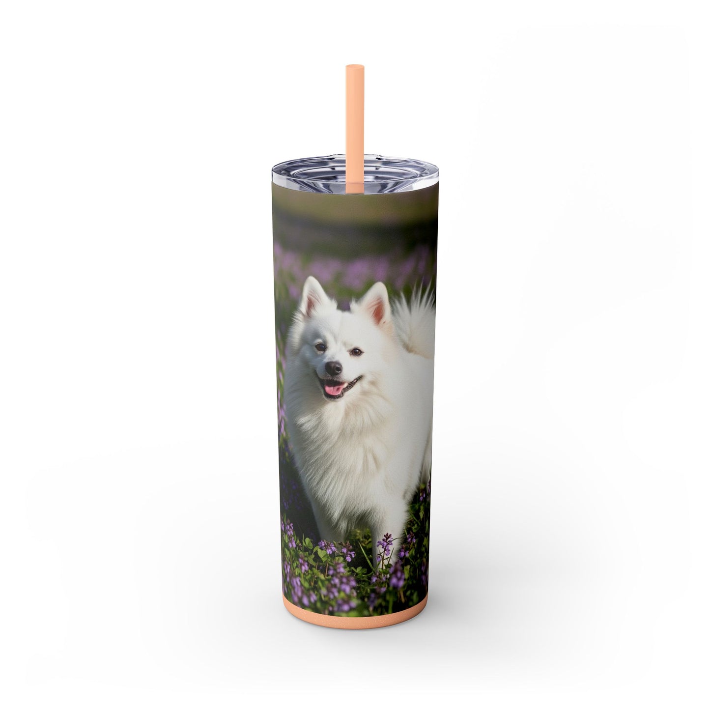 German Spitz Tumbler with Straw, 20oz