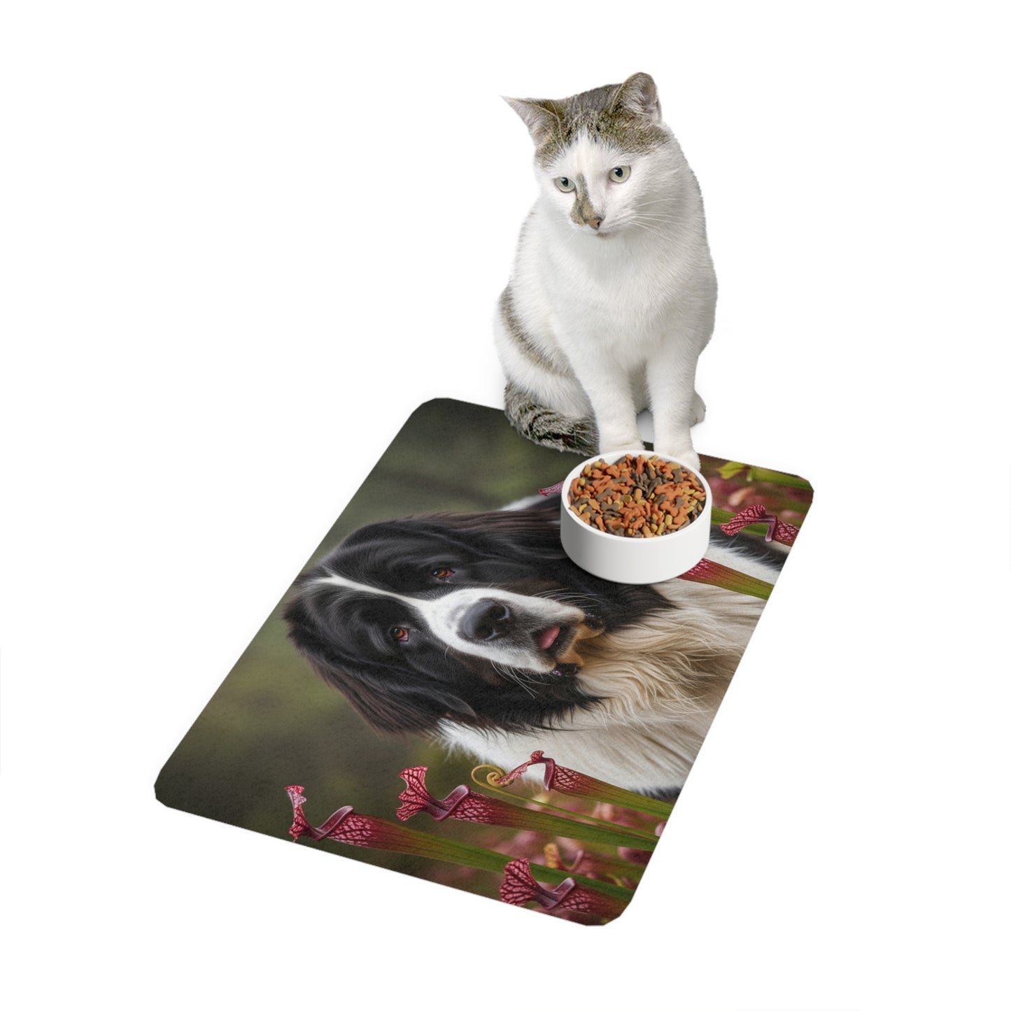 Pet Food Mat (12x18) - Landseer