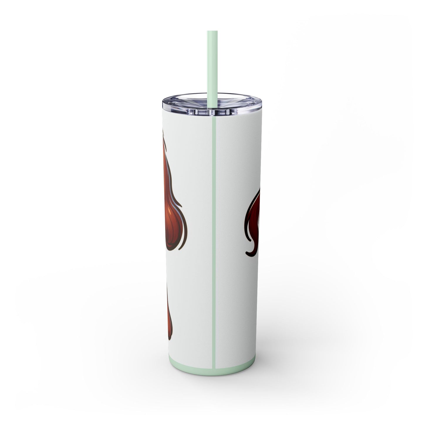 Sussex Spaniel Skinny Tumbler with Straw, 20oz