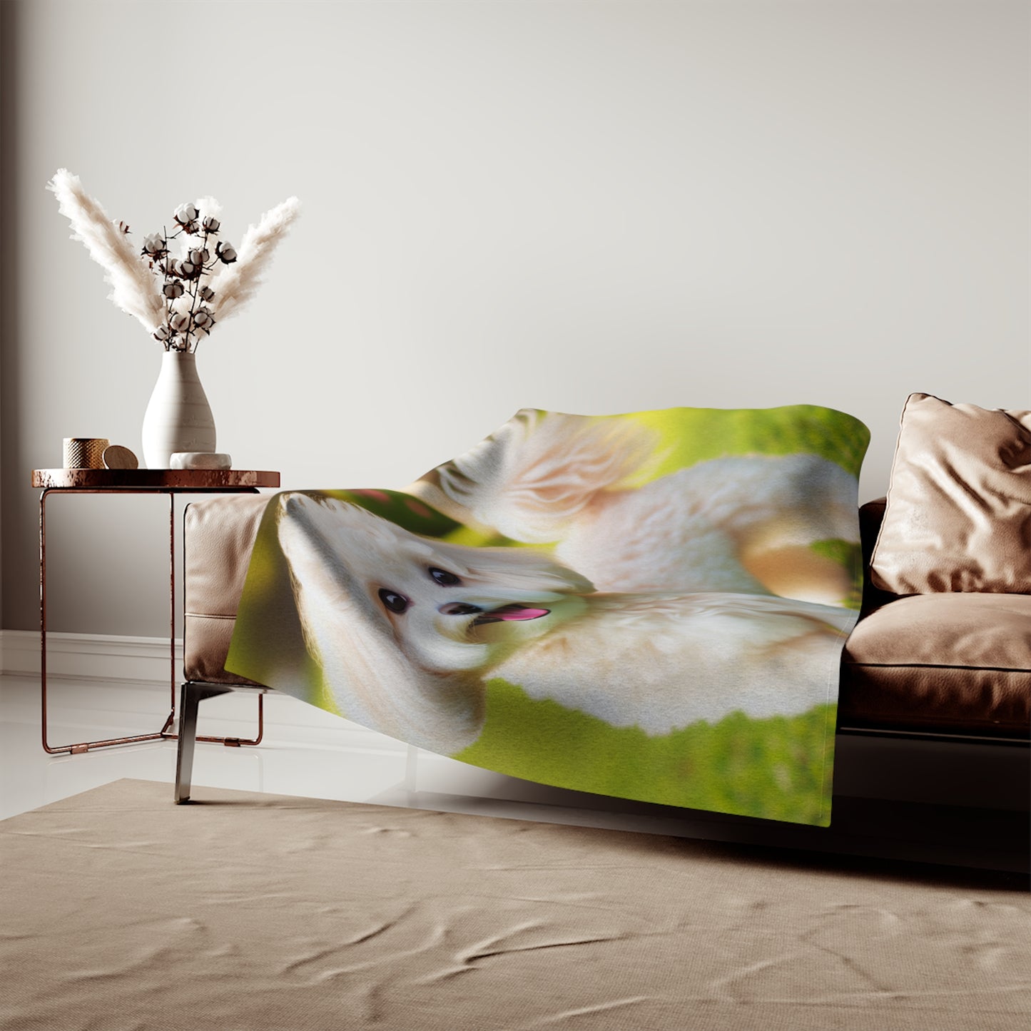 Maltipoo Sweatshirt Blanket