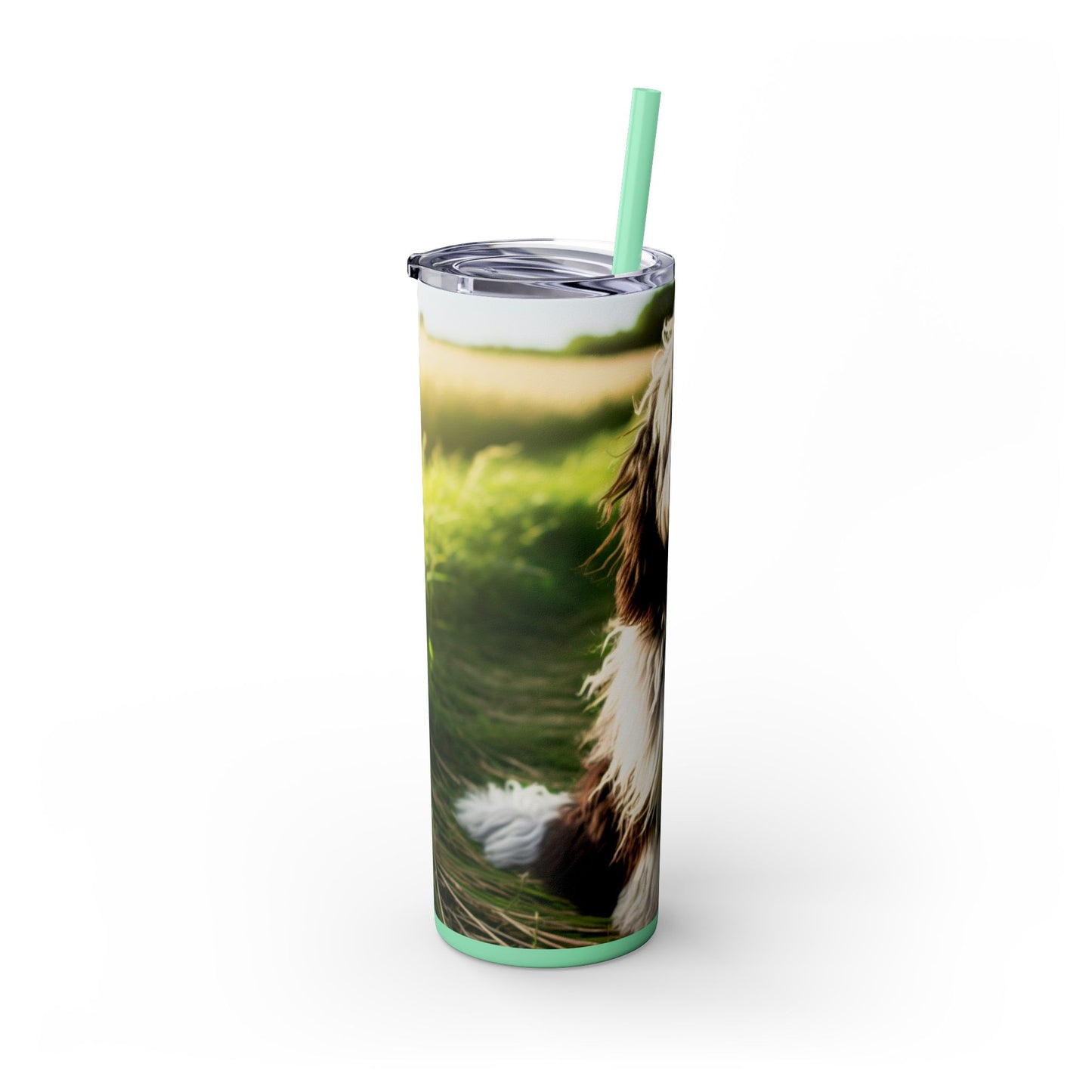 Schapendoes Tumbler with Straw, 20oz
