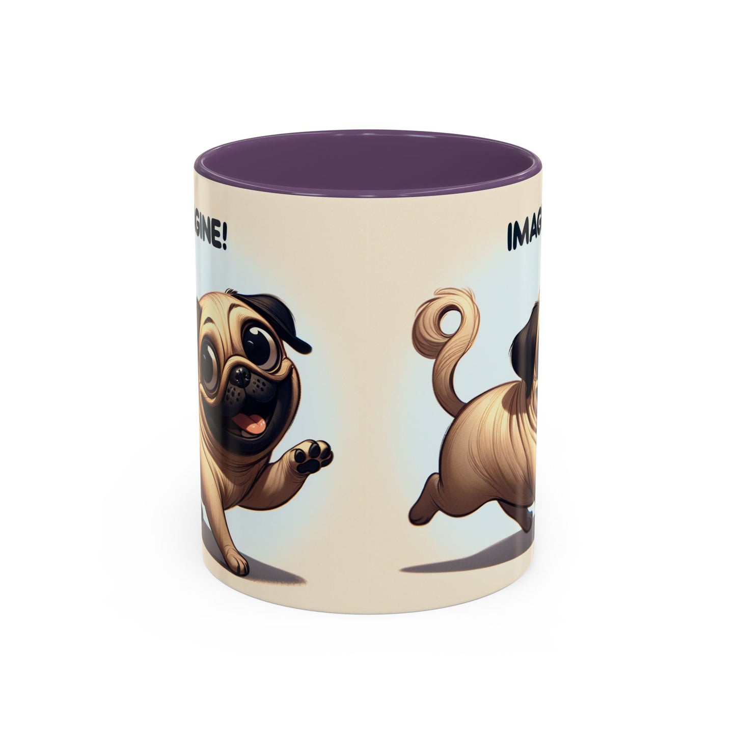 Pug Accent Coffee Mug - Perfect Gift for Dog Lovers