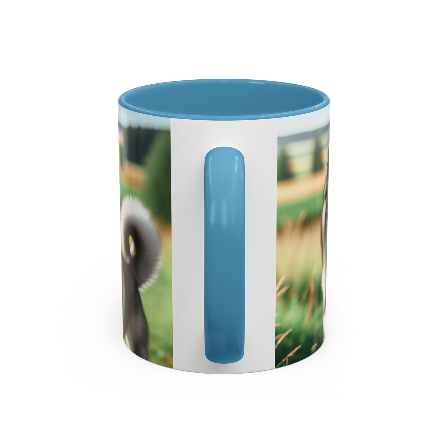 Norwegian Elkhound Accent Coffee Mug - Perfect Gift for Dog Lovers