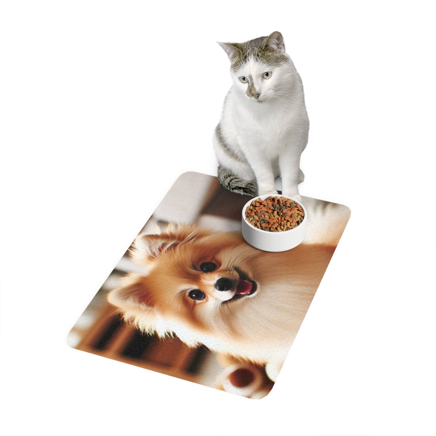 Pet Food Mat (12x18) - German Spitz