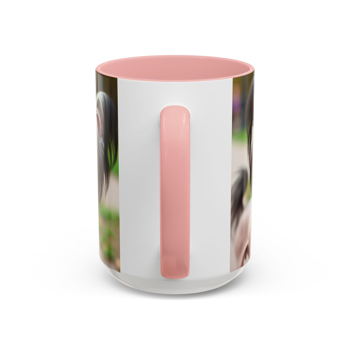Chinese Crested Dog Accent Coffee Mug - Perfect Gift for Dog Lovers