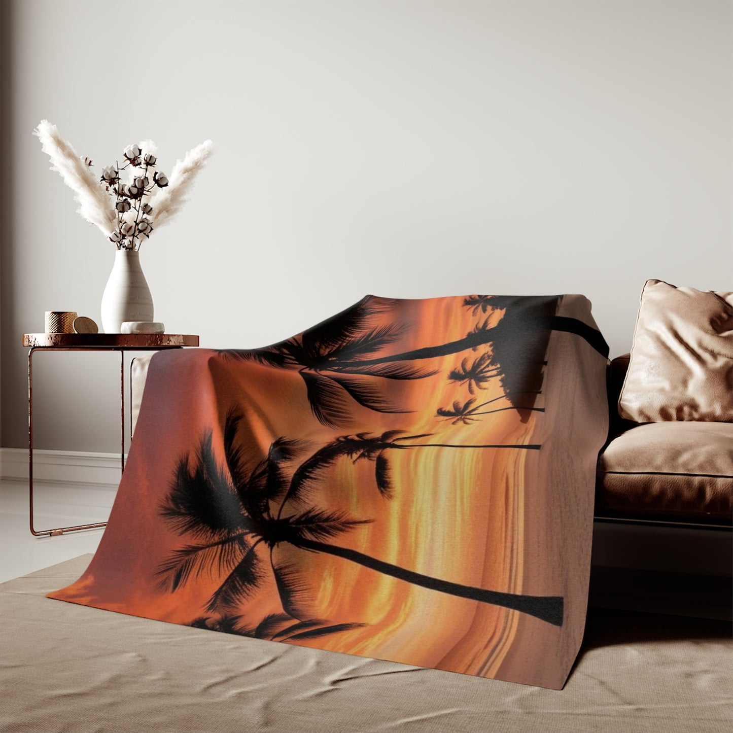 Brilliant Sunrise Sweatshirt Blanket