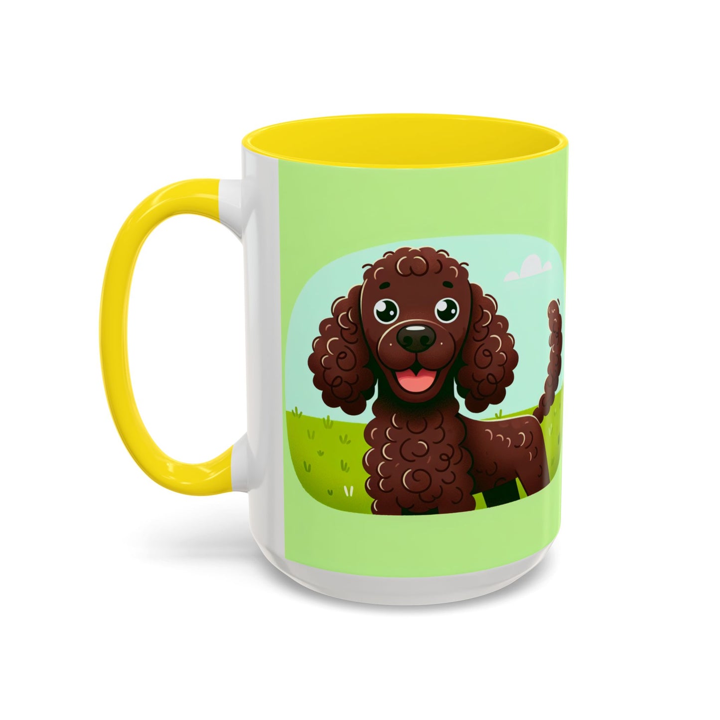 Irish Water Spaniel Accent Coffee Mug - Perfect Gift for Dog Lovers