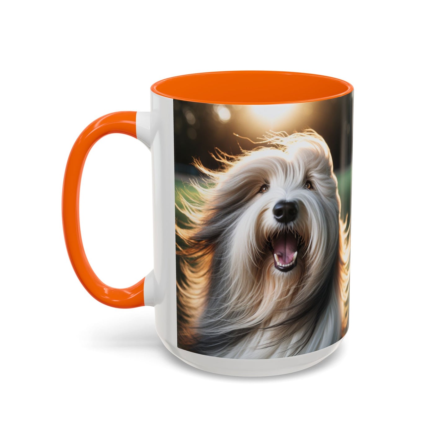 Bearded Collie Accent Coffee Mug - Perfect Gift for Dog Lovers