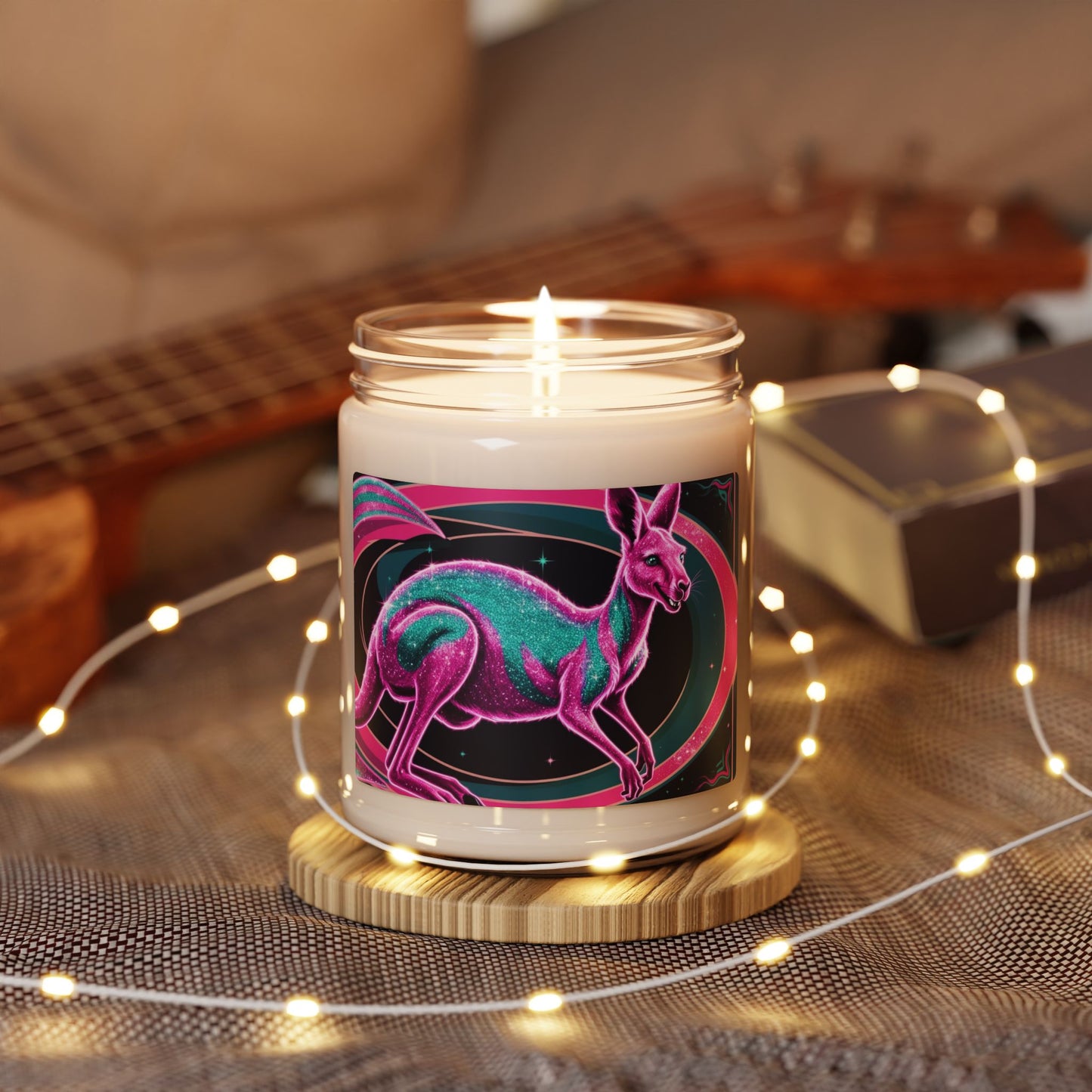 Psychedelic Kangaroo- Scented Soy Candle, 9oz