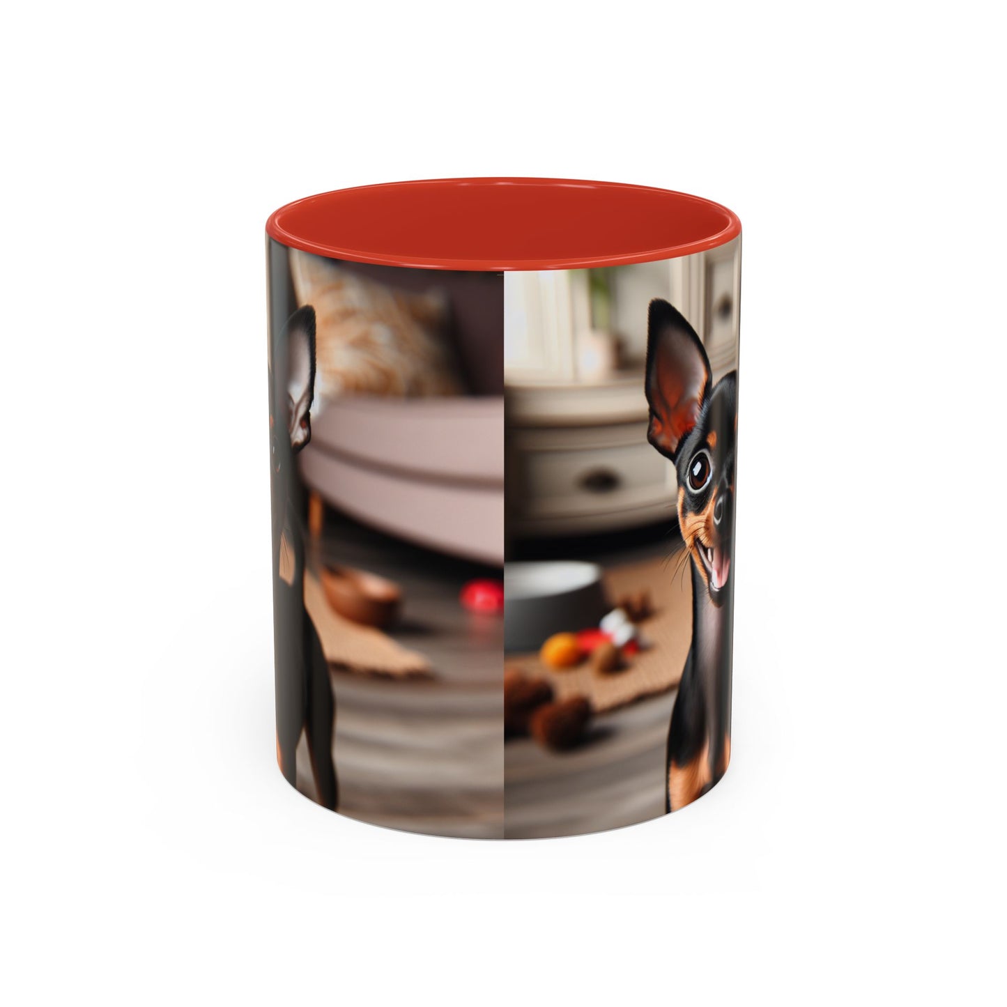 English Toy Terrier Accent Coffee Mug - Perfect Gift for Dog Lovers