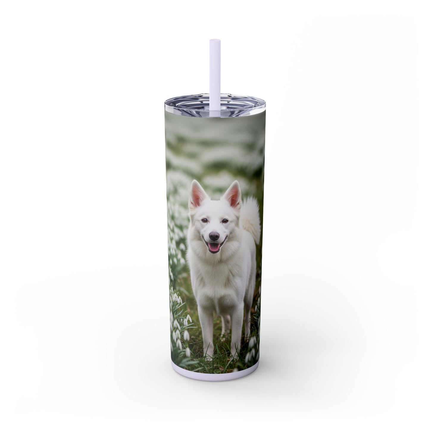 Volpino Italiano Tumbler with Straw, 20oz