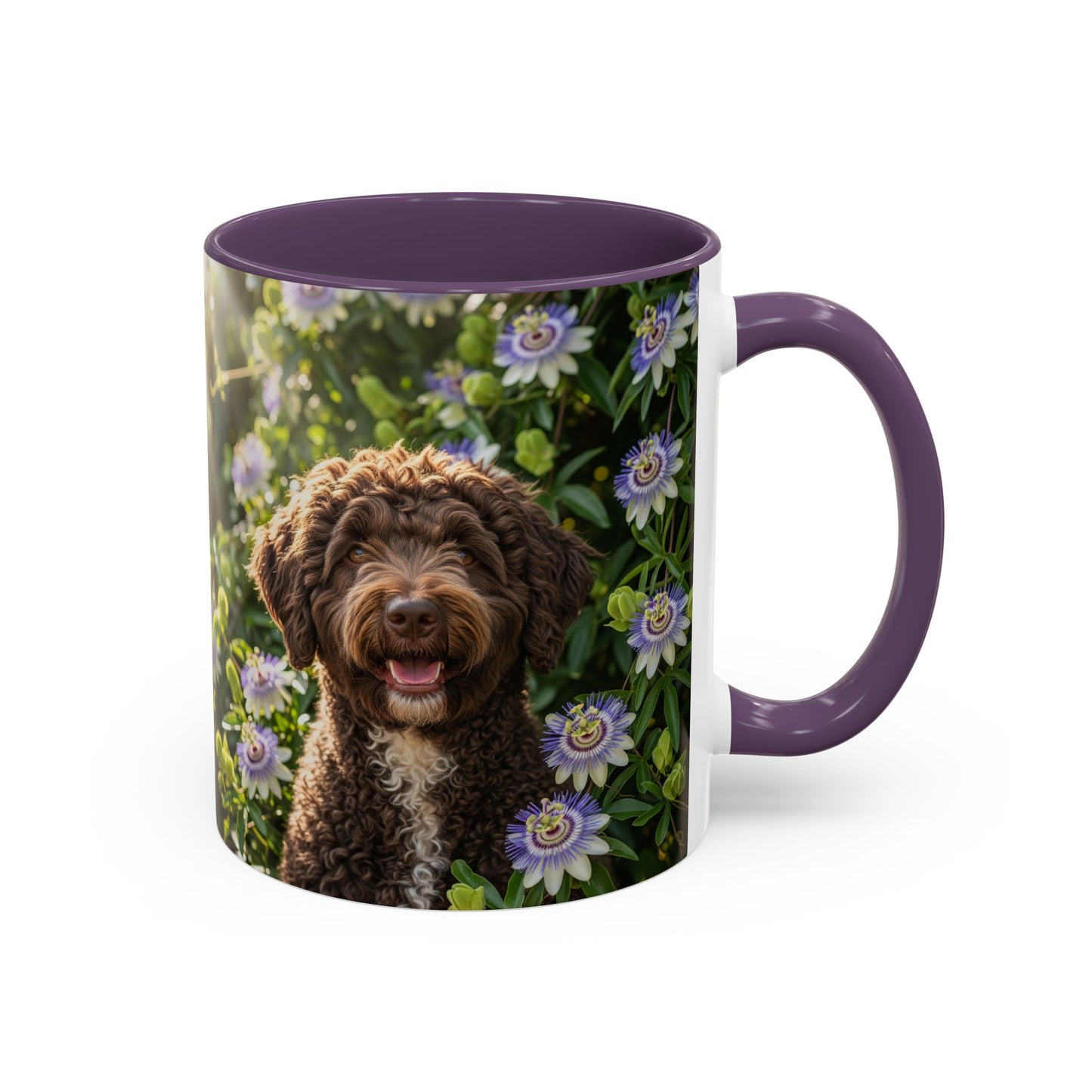 Spanish Water Dog Accent Coffee Mug - Perfect Gift for Dog Lovers