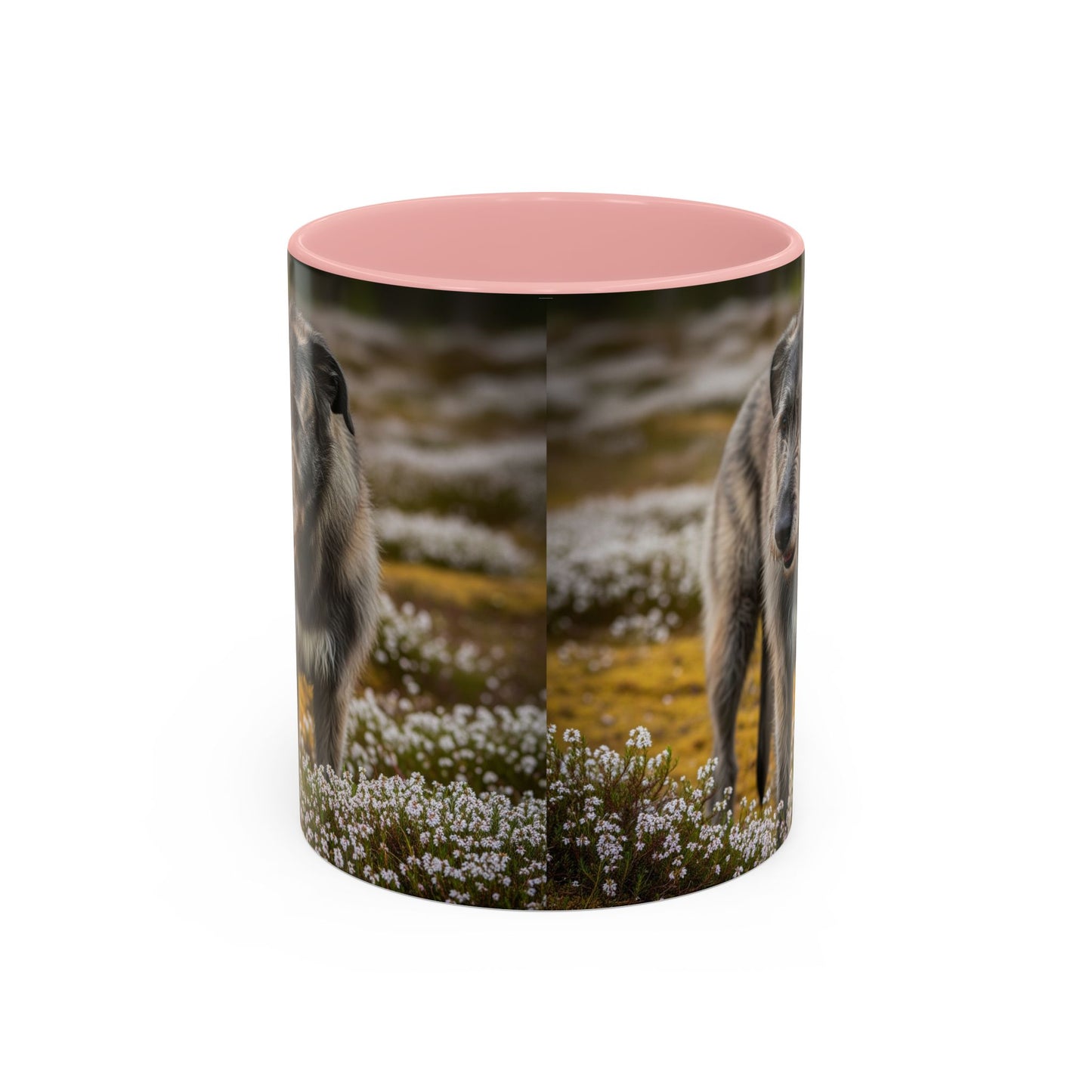 Irish Wolfhound Accent Coffee Mug - Perfect Gift for Dog Lovers