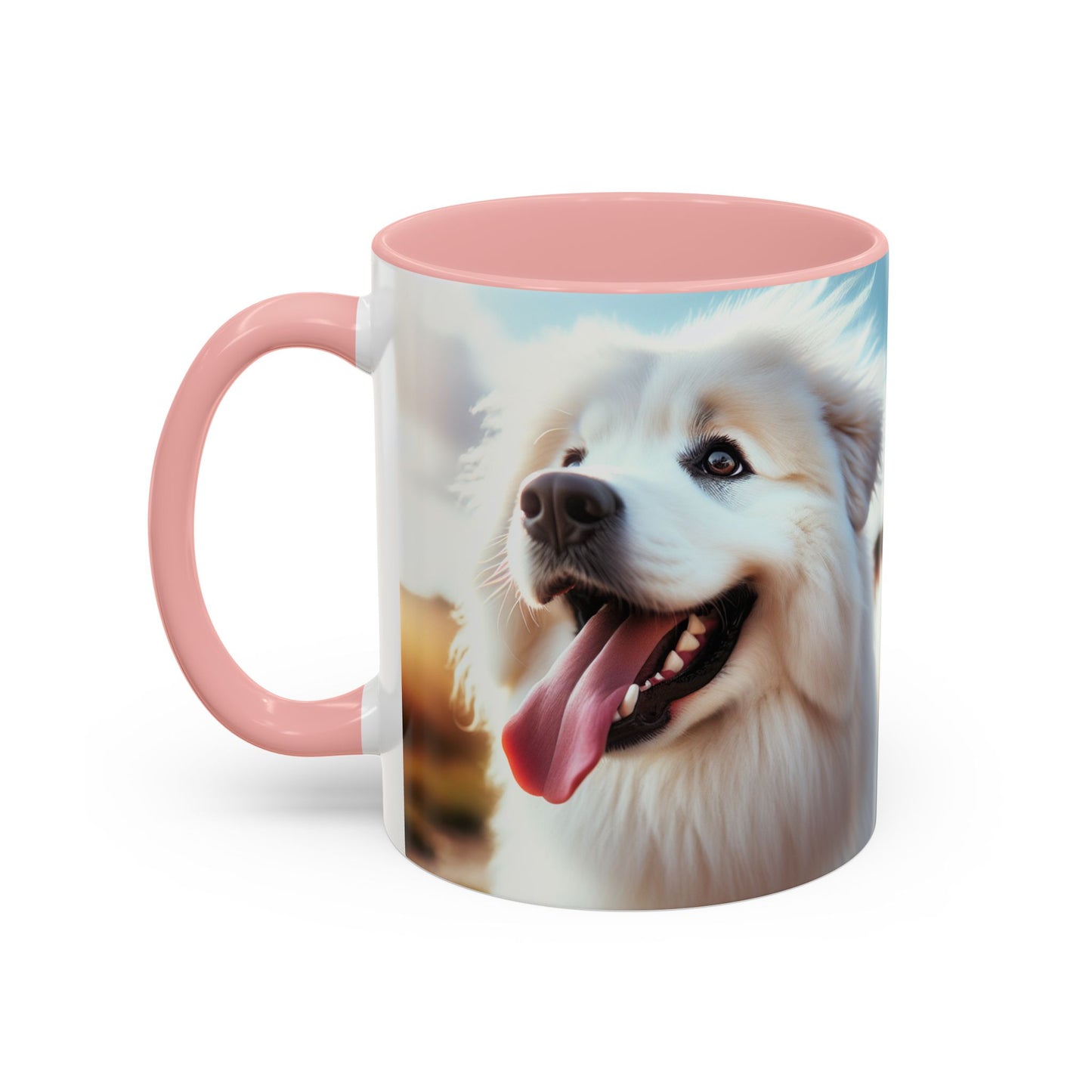 Pyrenean Mountain Dog Accent Coffee Mug - Perfect Gift for Dog Lovers