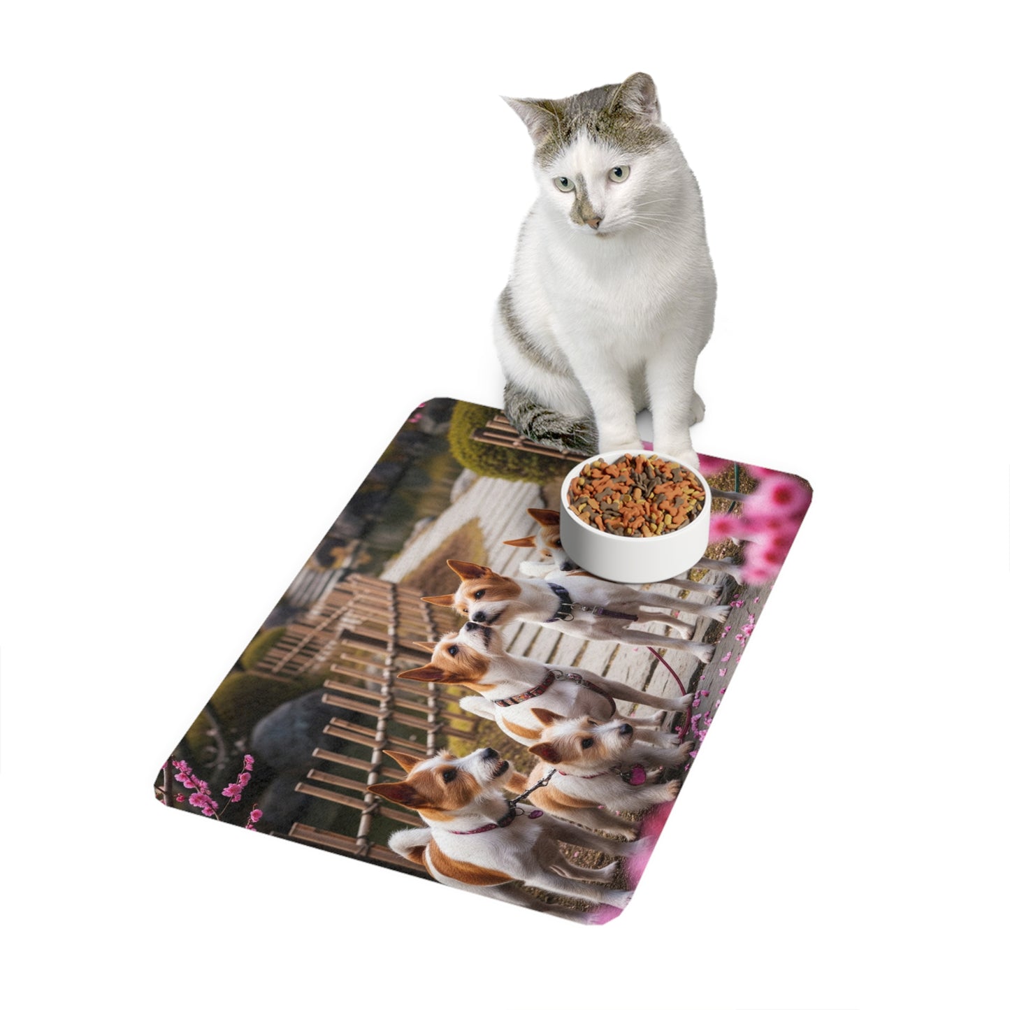 Pet Food Mat (12x18) - Japanese Terrier