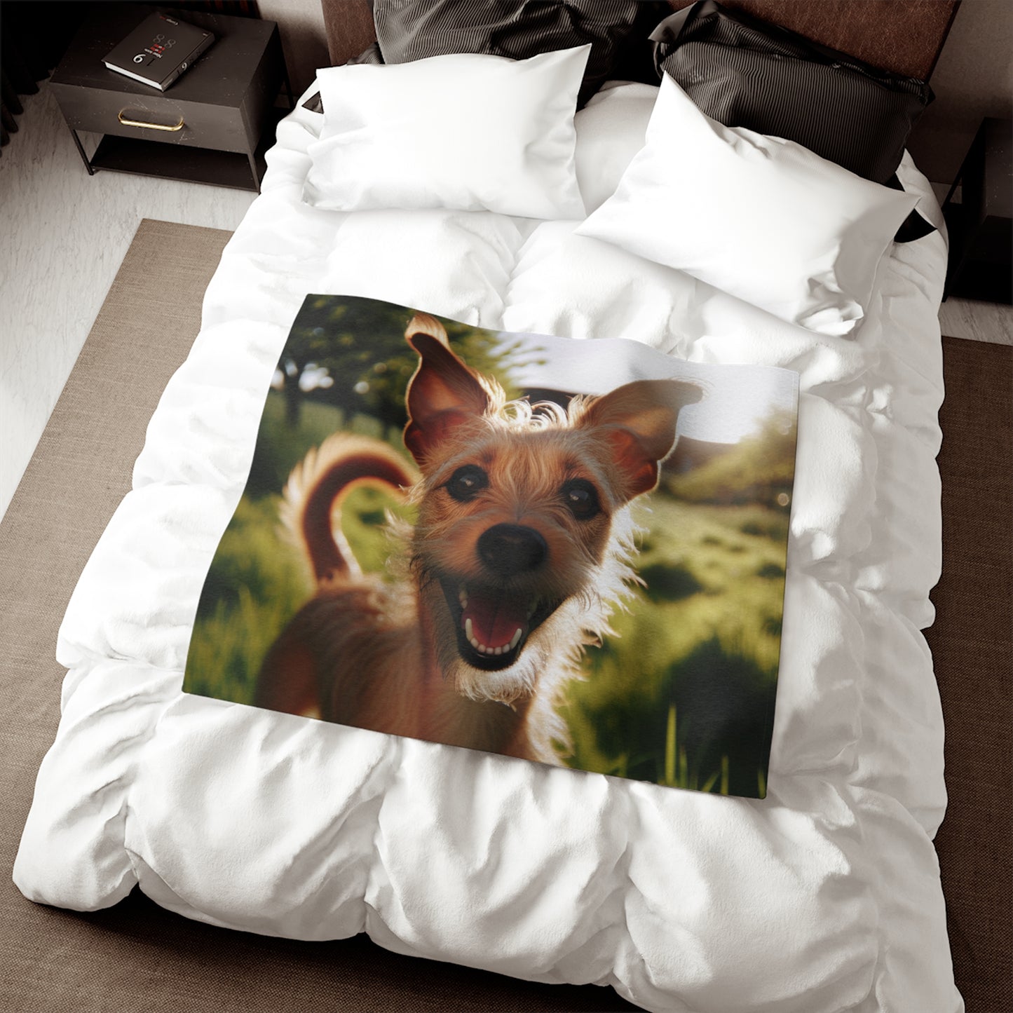 Portuguese Podengo Sweatshirt Blanket