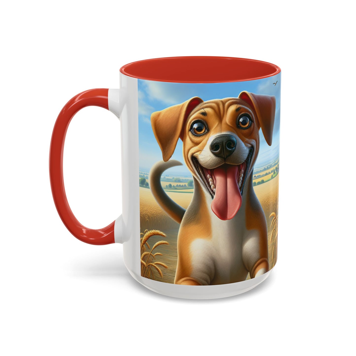 Banjara Hound Accent Coffee Mug - Perfect Gift for Dog Lovers