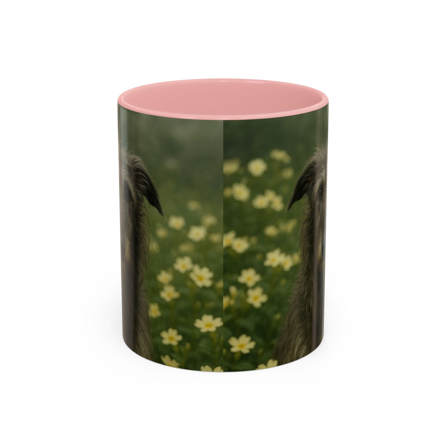 Scottish Deerhound Accent Coffee Mug - Perfect Gift for Dog Lovers