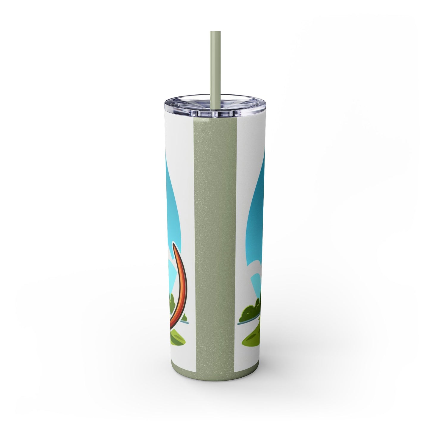 Redbone Coonhound Tumbler with Straw, 20oz