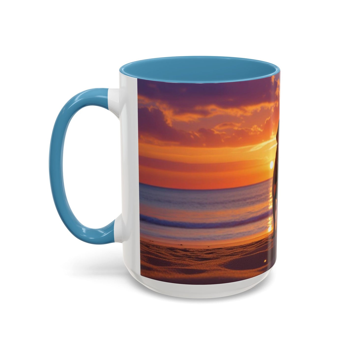 Rottweiler Love Accent Coffee Mug - Perfect Gift for Dog Lovers