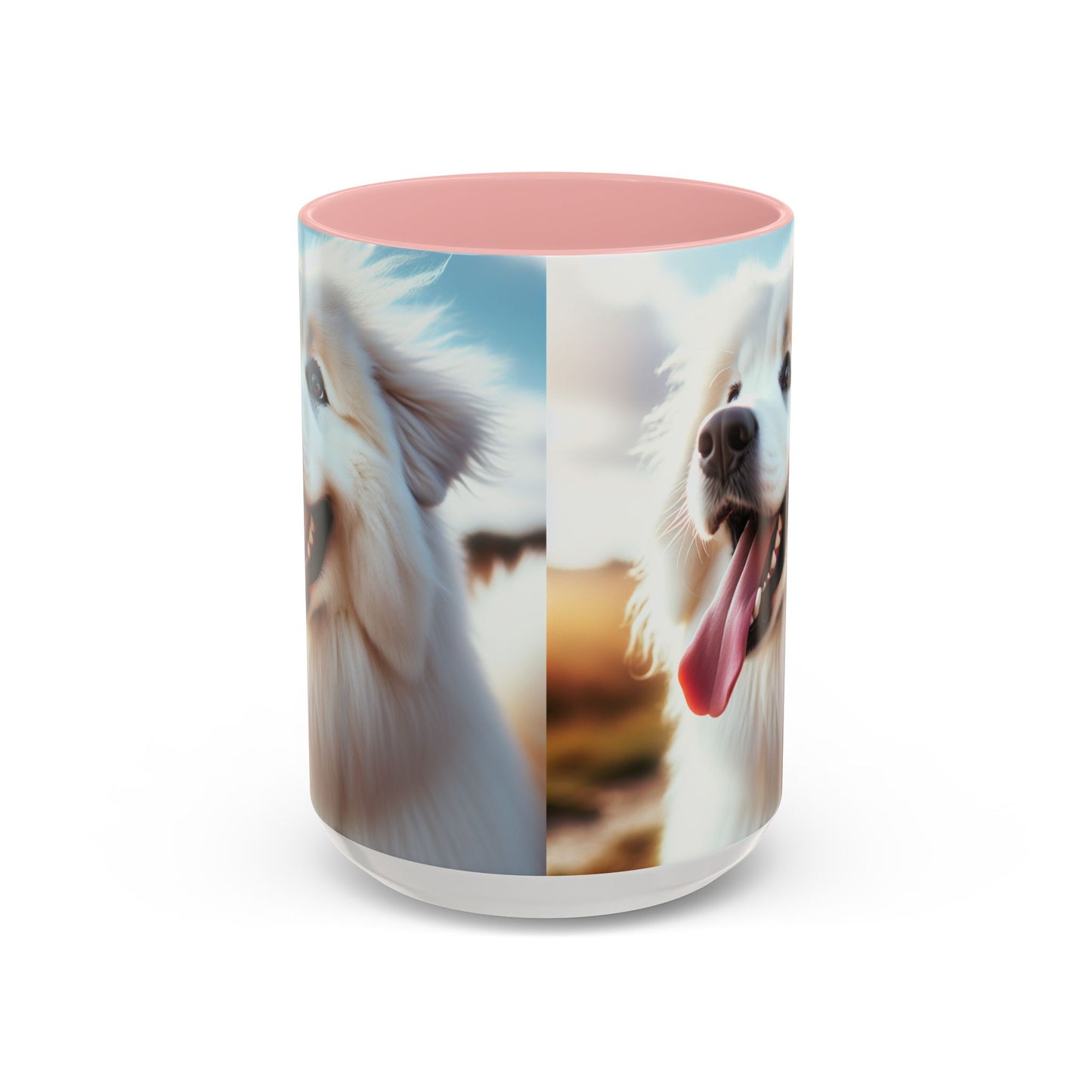 Pyrenean Mountain Dog Accent Coffee Mug - Perfect Gift for Dog Lovers