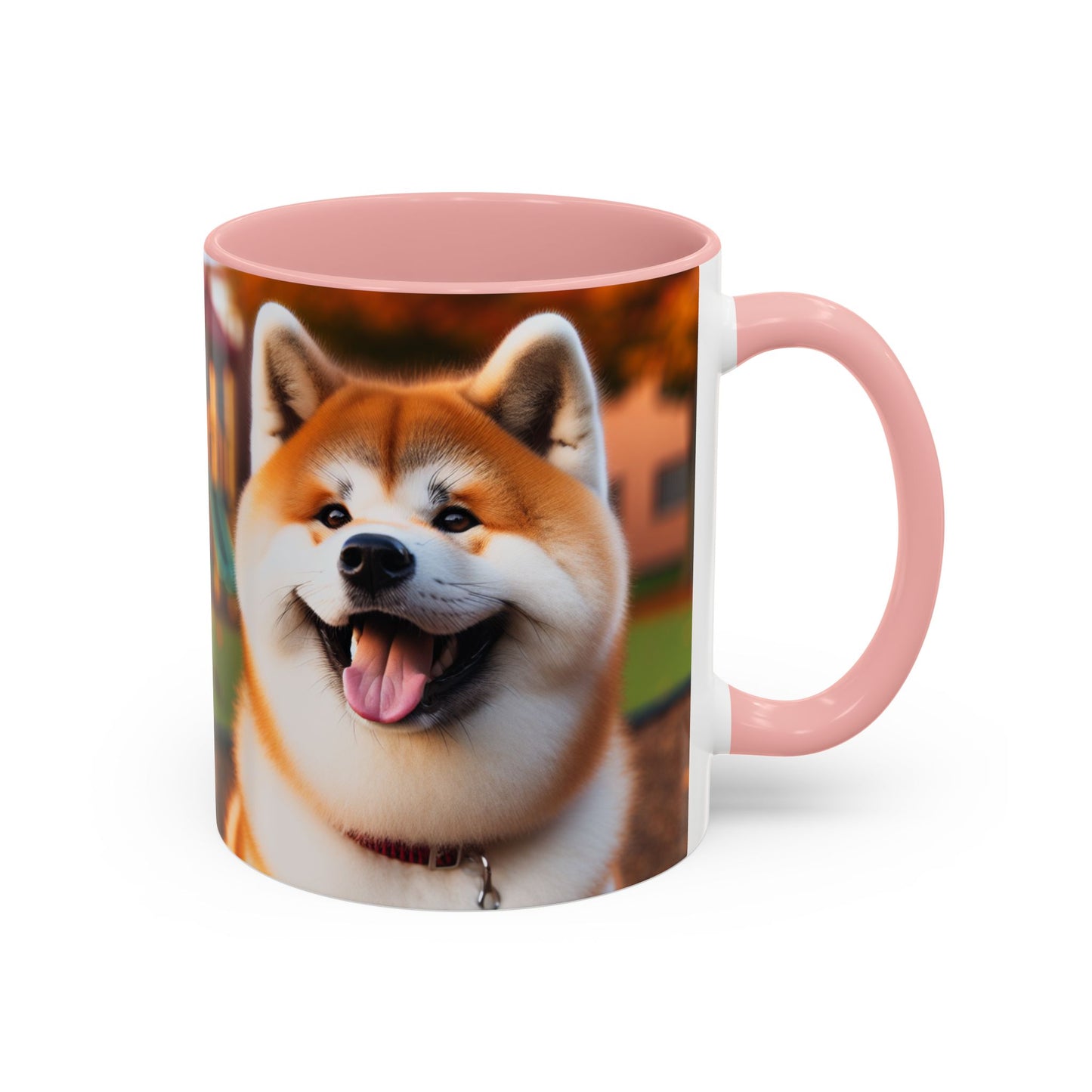 Japanese Akitainu Accent Coffee Mug - Perfect Gift for Dog Lovers
