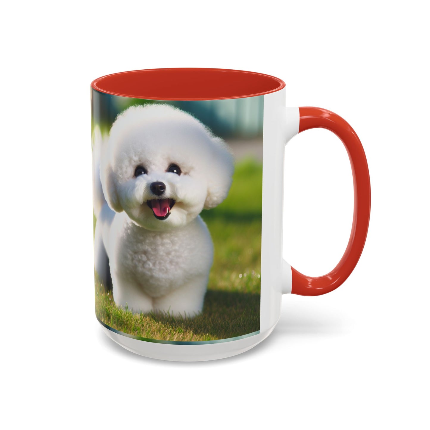 Bichon Frise Accent Coffee Mug - Perfect Gift for Dog Lovers