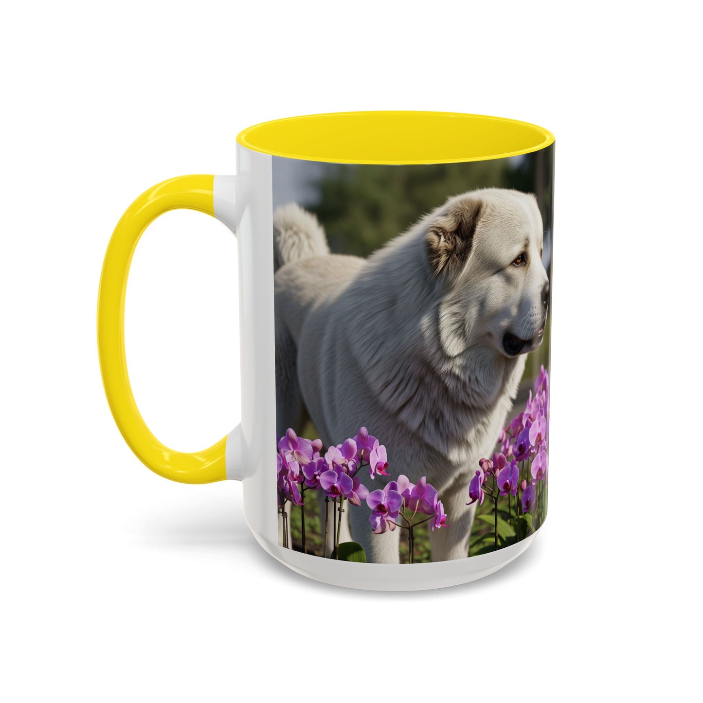 Caucasian Shepherd Dog Accent Coffee Mug - Perfect Gift for Dog Lovers