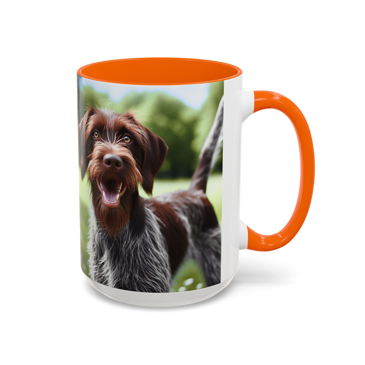 Wirehaired Slovakian Pointer Accent Coffee Mug - Perfect Gift for Dog Lovers