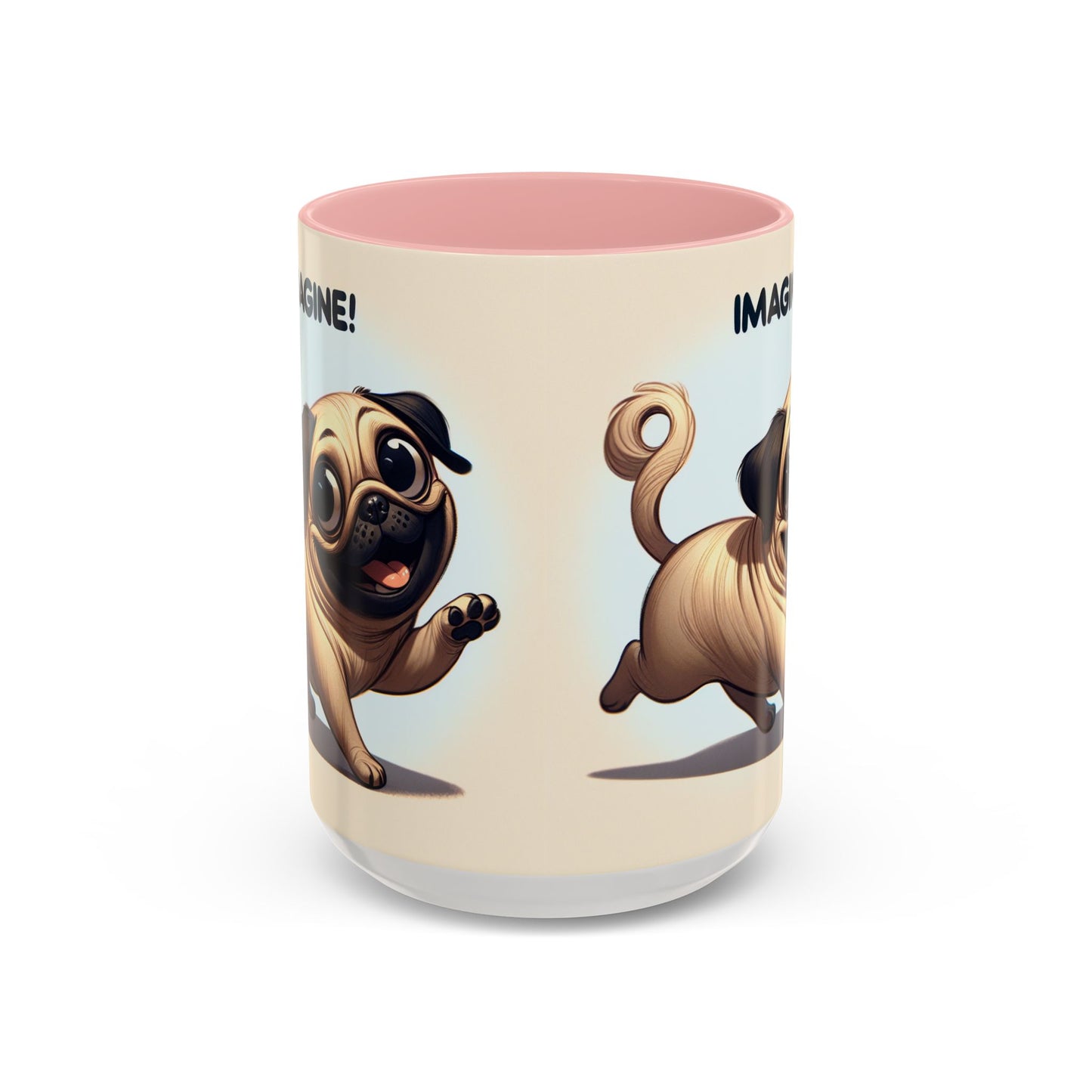 Pug Accent Coffee Mug - Perfect Gift for Dog Lovers