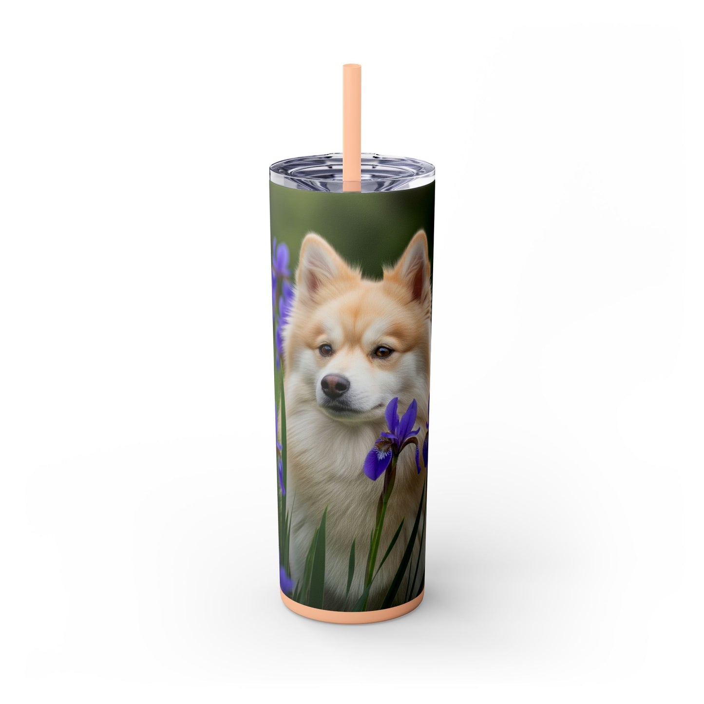 Pomsky Tumbler with Straw, 20oz