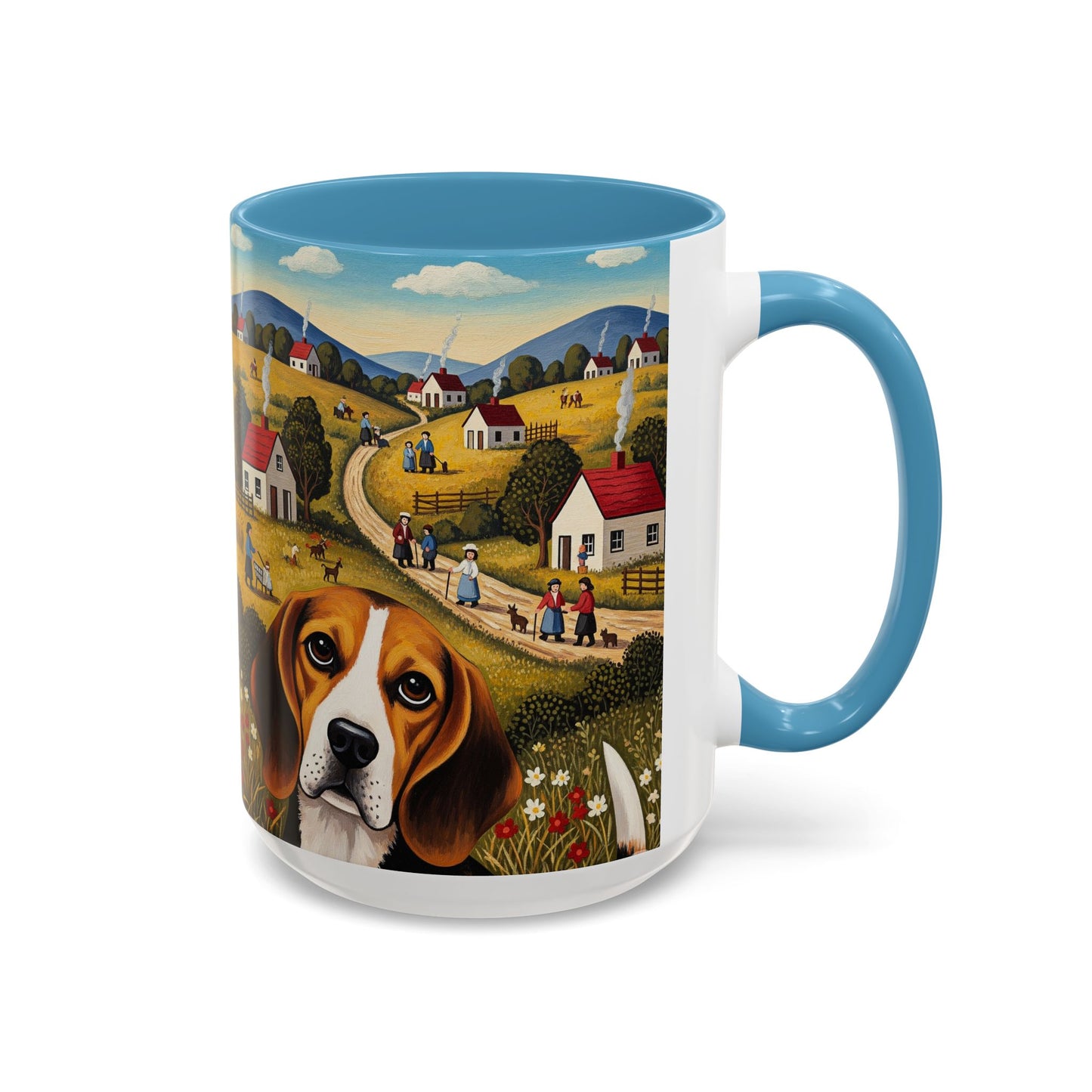 Beagle Accent Coffee Mug - Perfect Gift for Dog Lovers