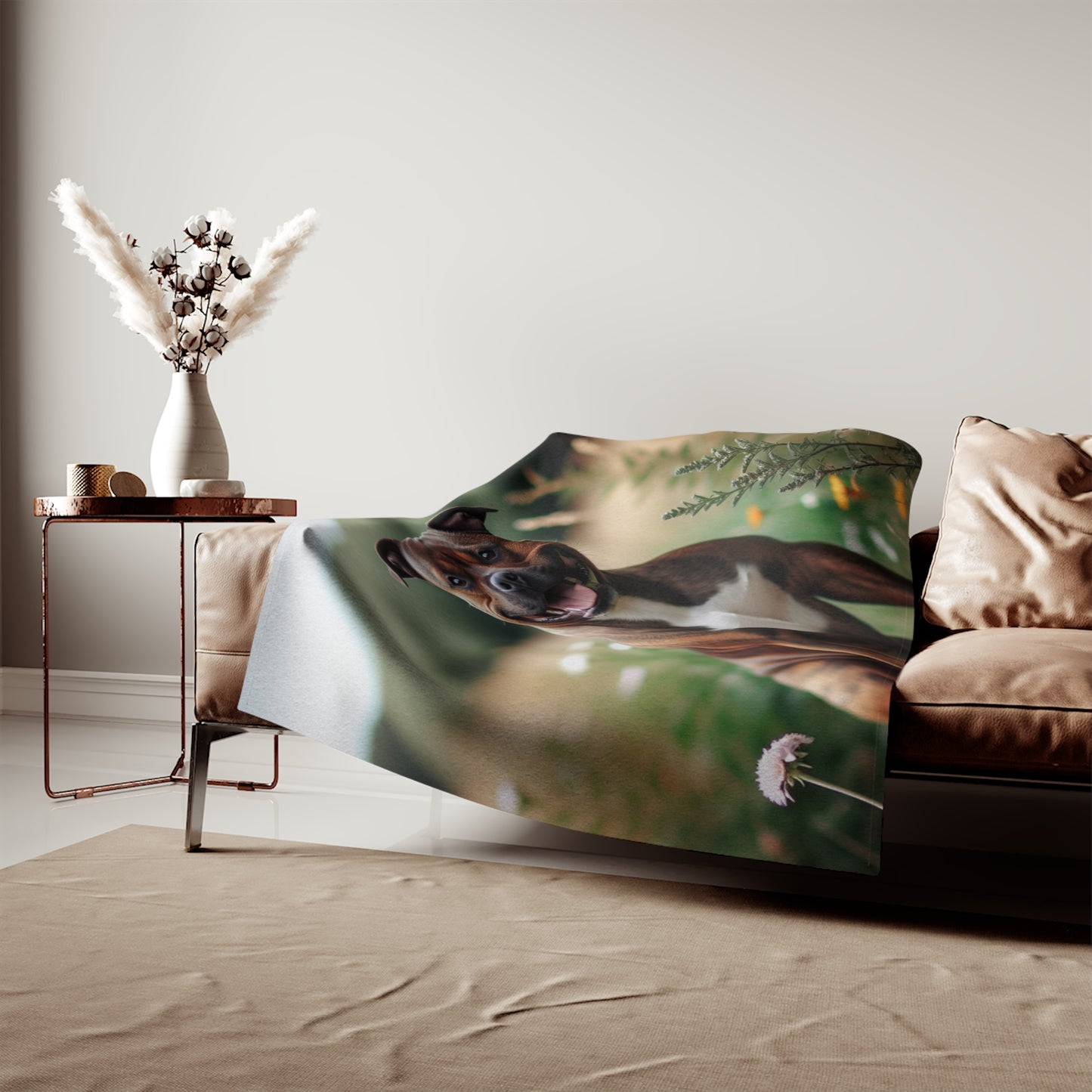 Staffordshire Bull Terrier Sweatshirt Blanket