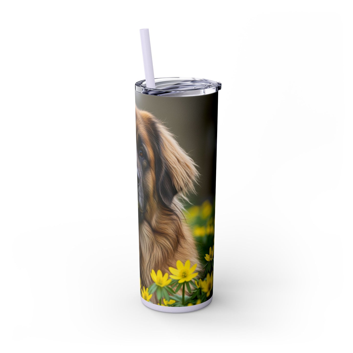 Leonberger Tumbler with Straw, 20oz