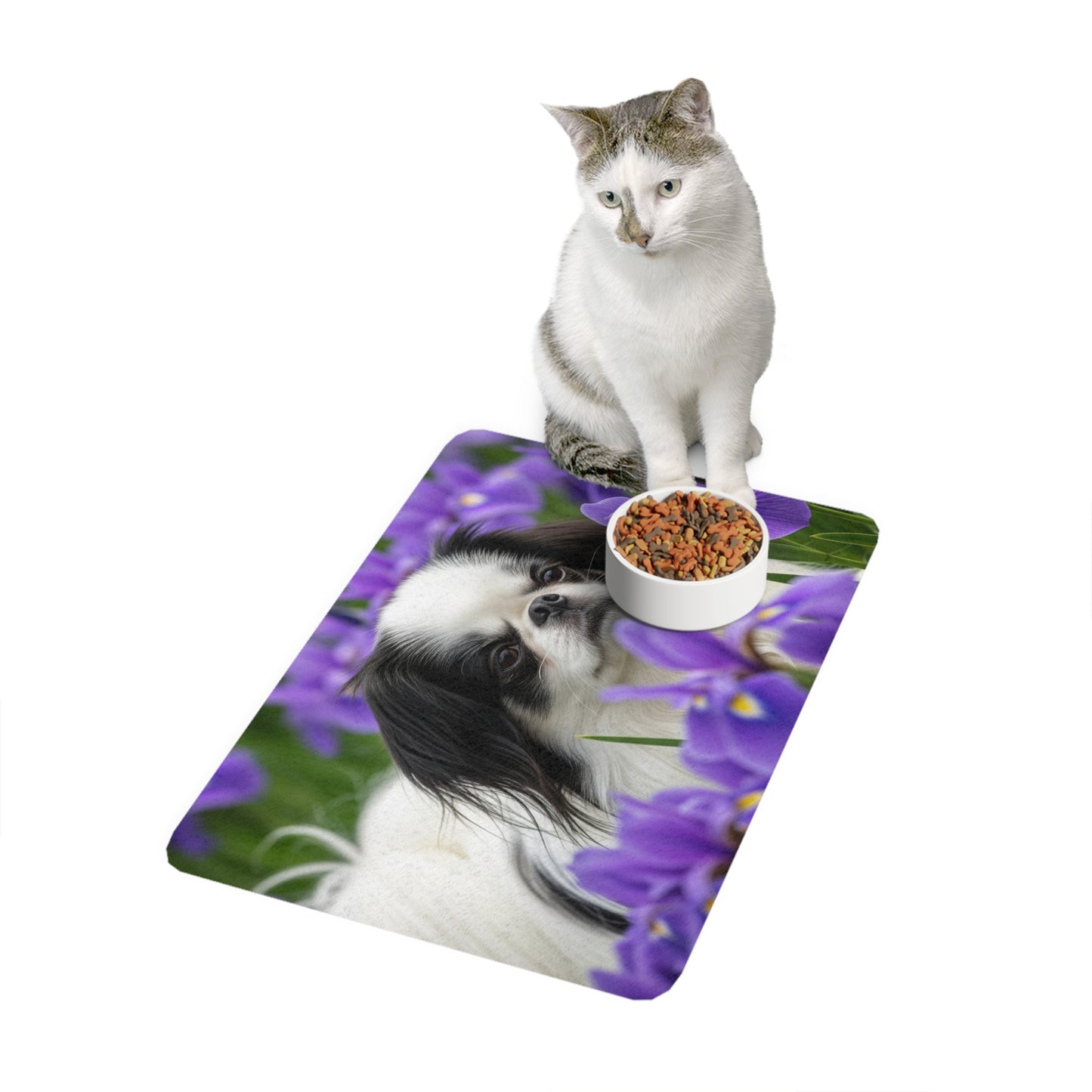 Pet Food Mat (12x18) - Japanese Chin