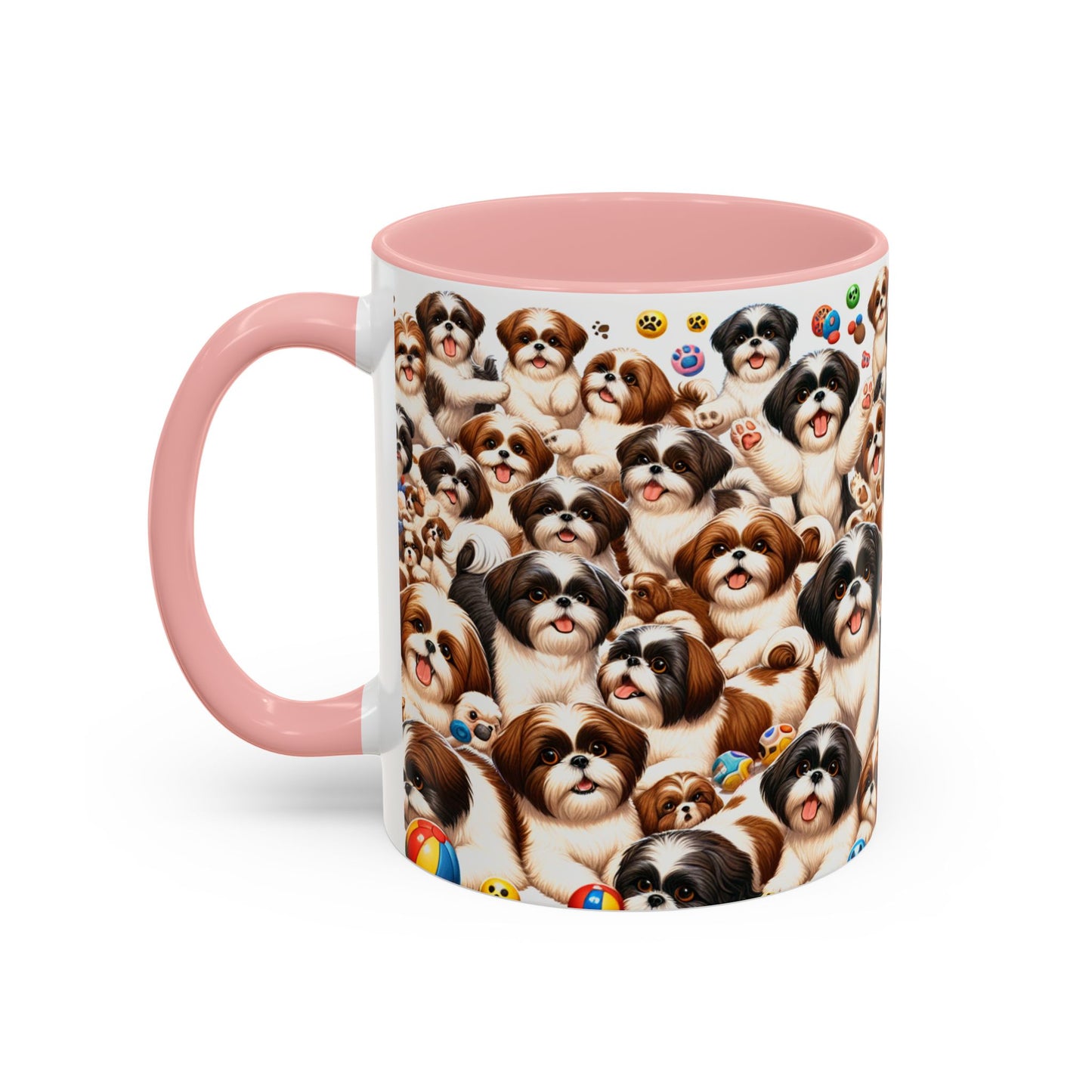 Shih Tzu Accent Coffee Mug - Perfect Gift for Dog Lovers