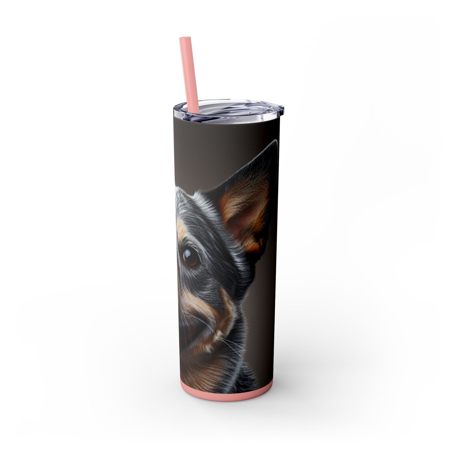 Australian Cattle Dog Tumbler with Straw, 20oz