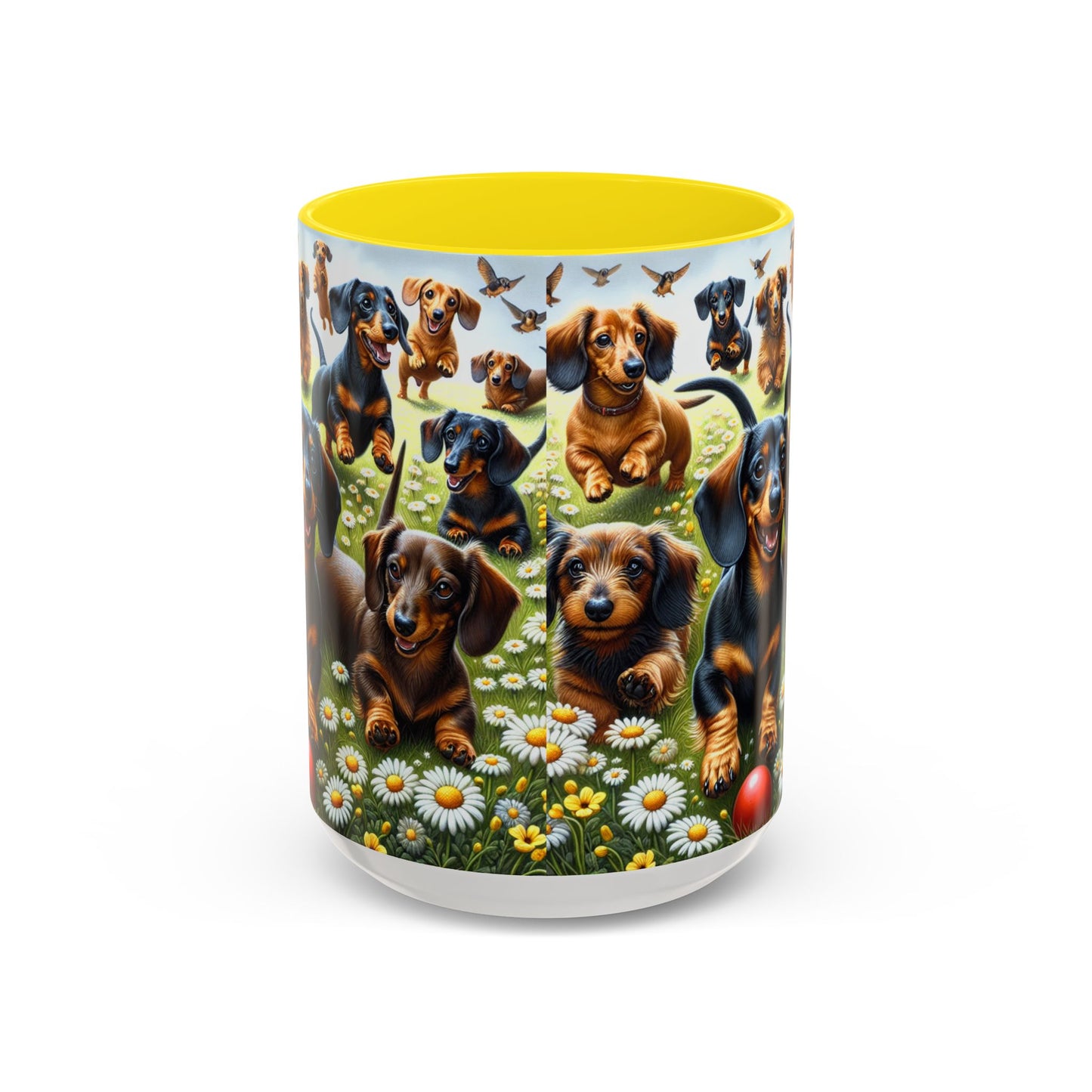 Dachshund Accent Coffee Mug - Perfect Gift for Dog Lovers