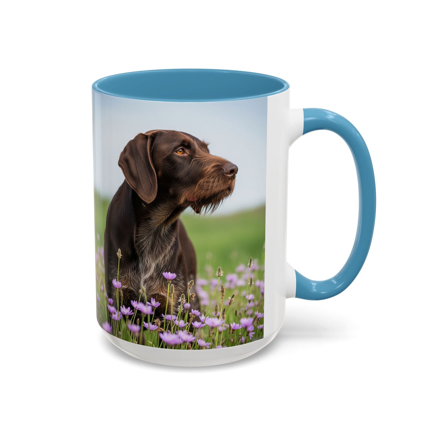 German Wirehaired Pointer Accent Coffee Mug - Perfect Gift for Dog Lovers