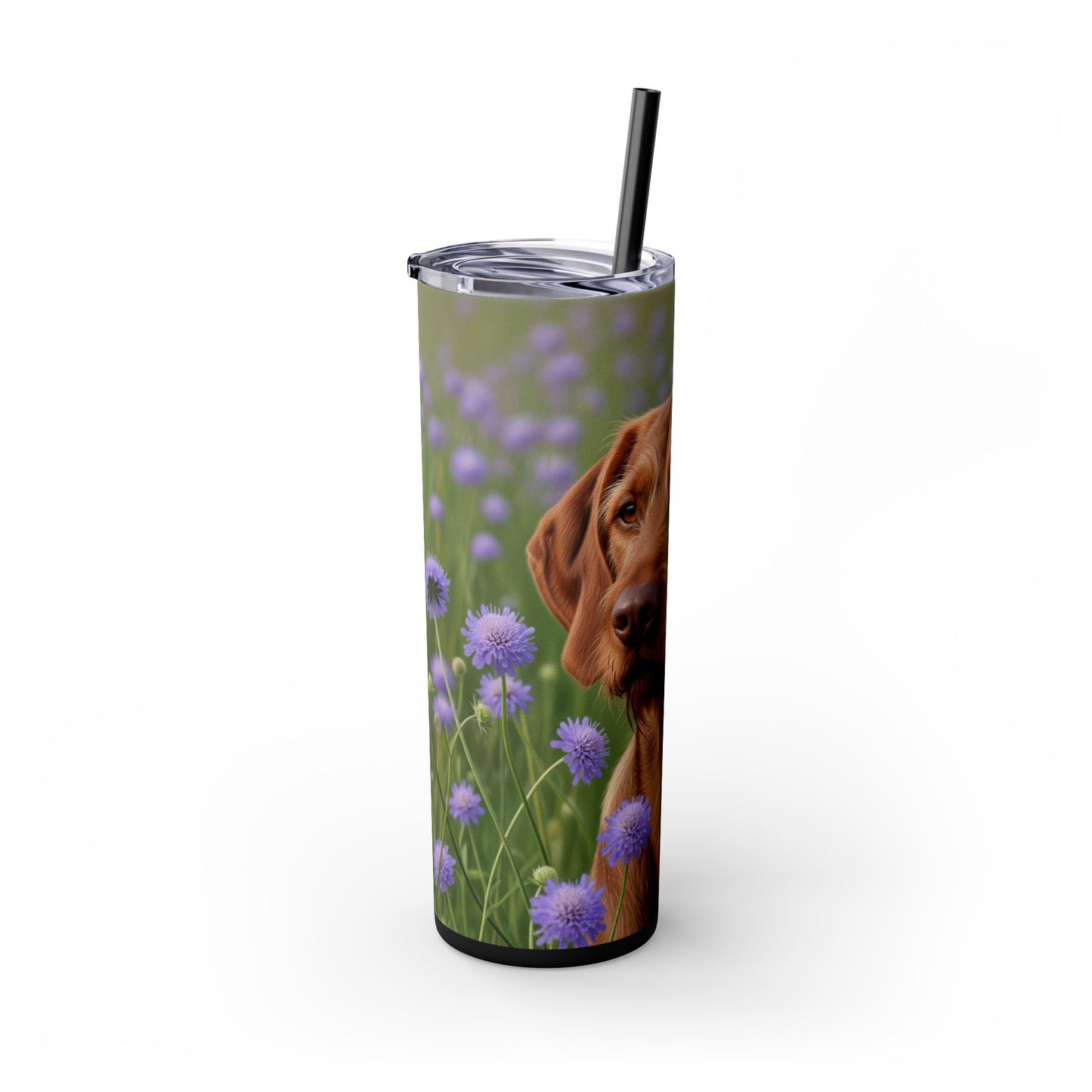 Hungarian Wirehaired Vizsla Tumbler with Straw, 20oz