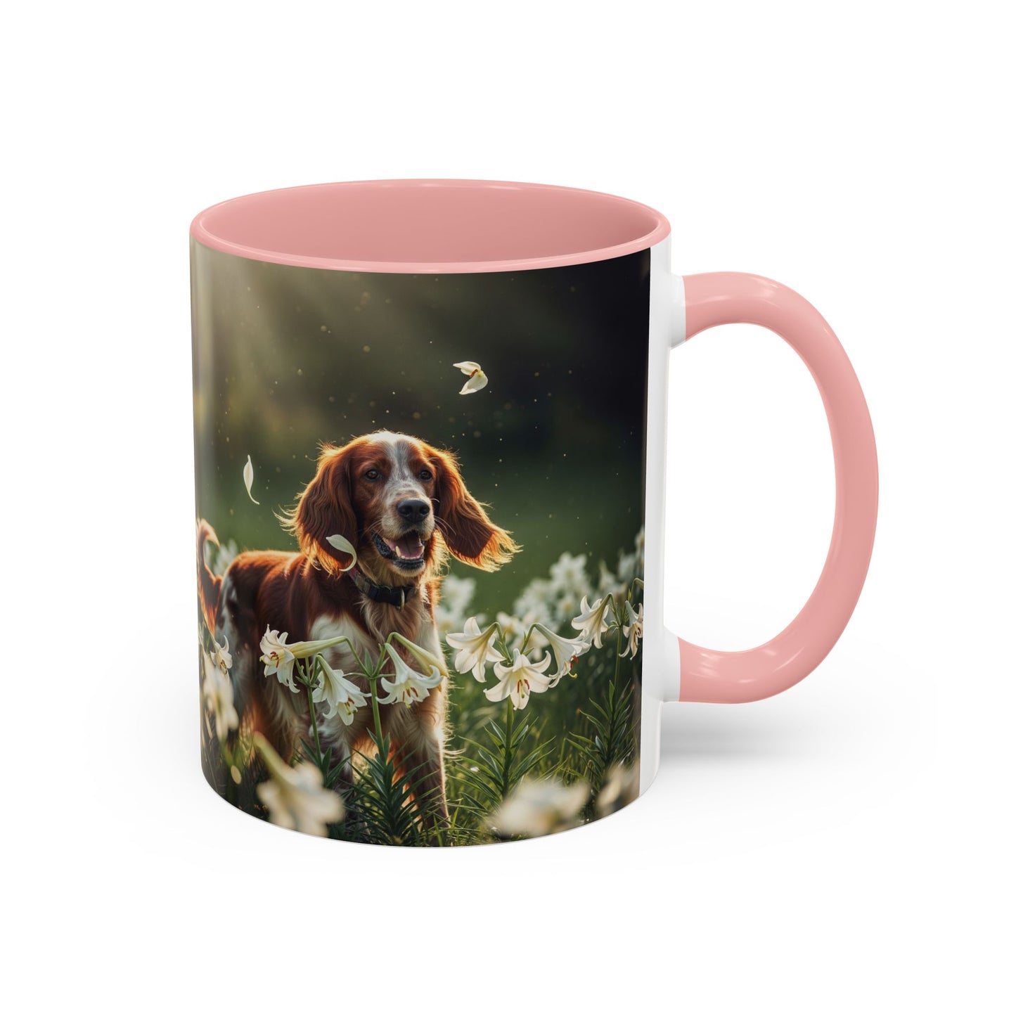 Irish Red and White Setter Accent Coffee Mug - Perfect Gift for Dog Lovers