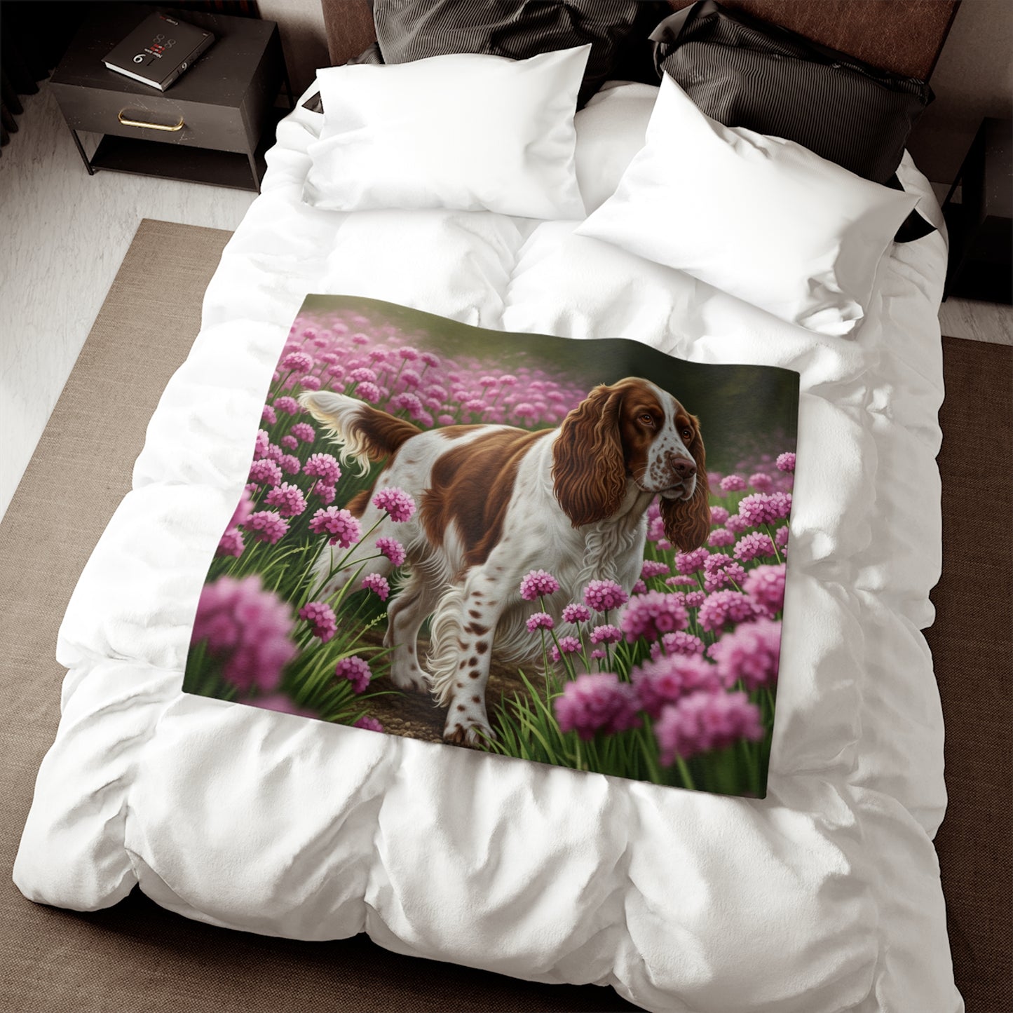 English Springer Spaniel Sweatshirt Blanket