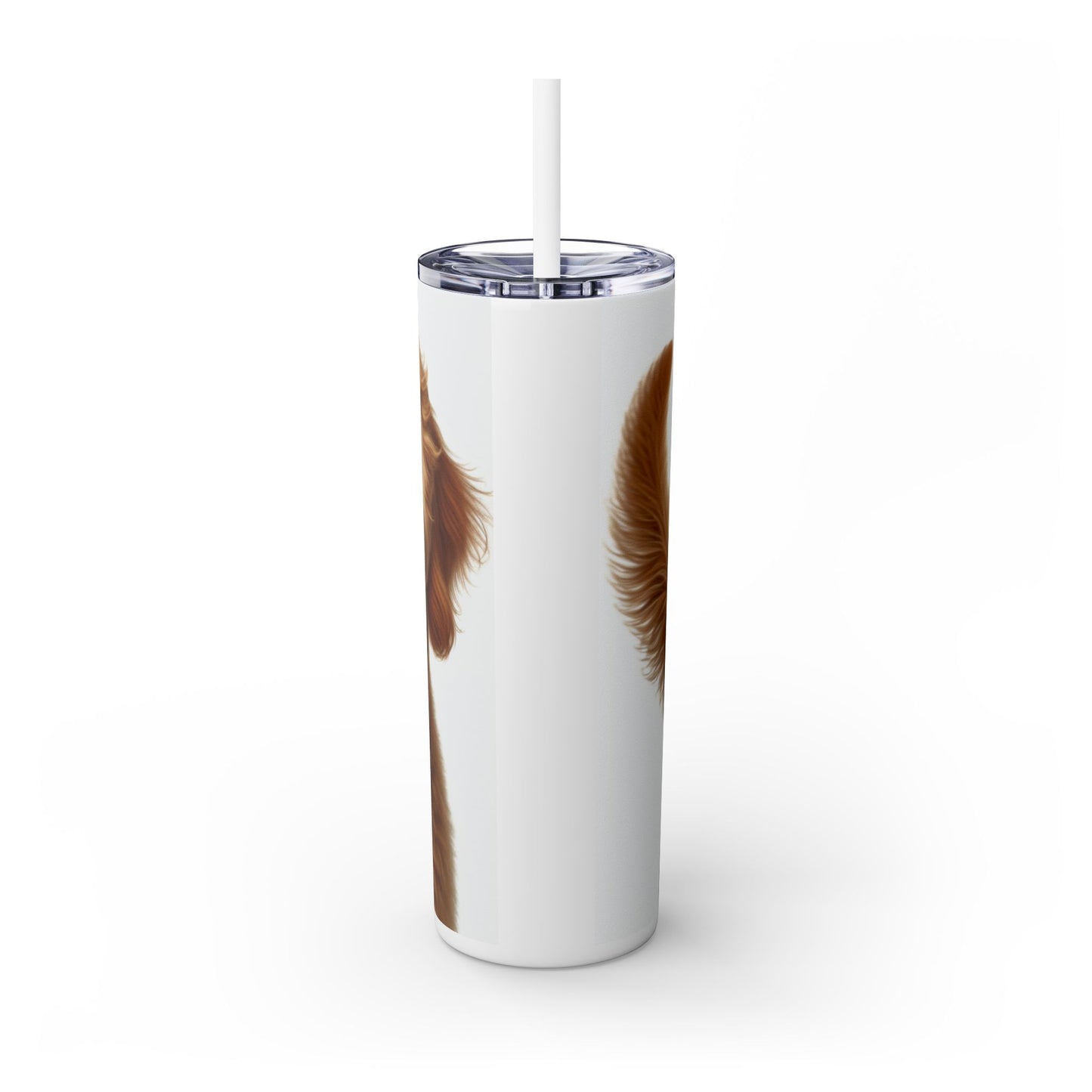 Goldendoodle Tumbler with Straw, 20oz