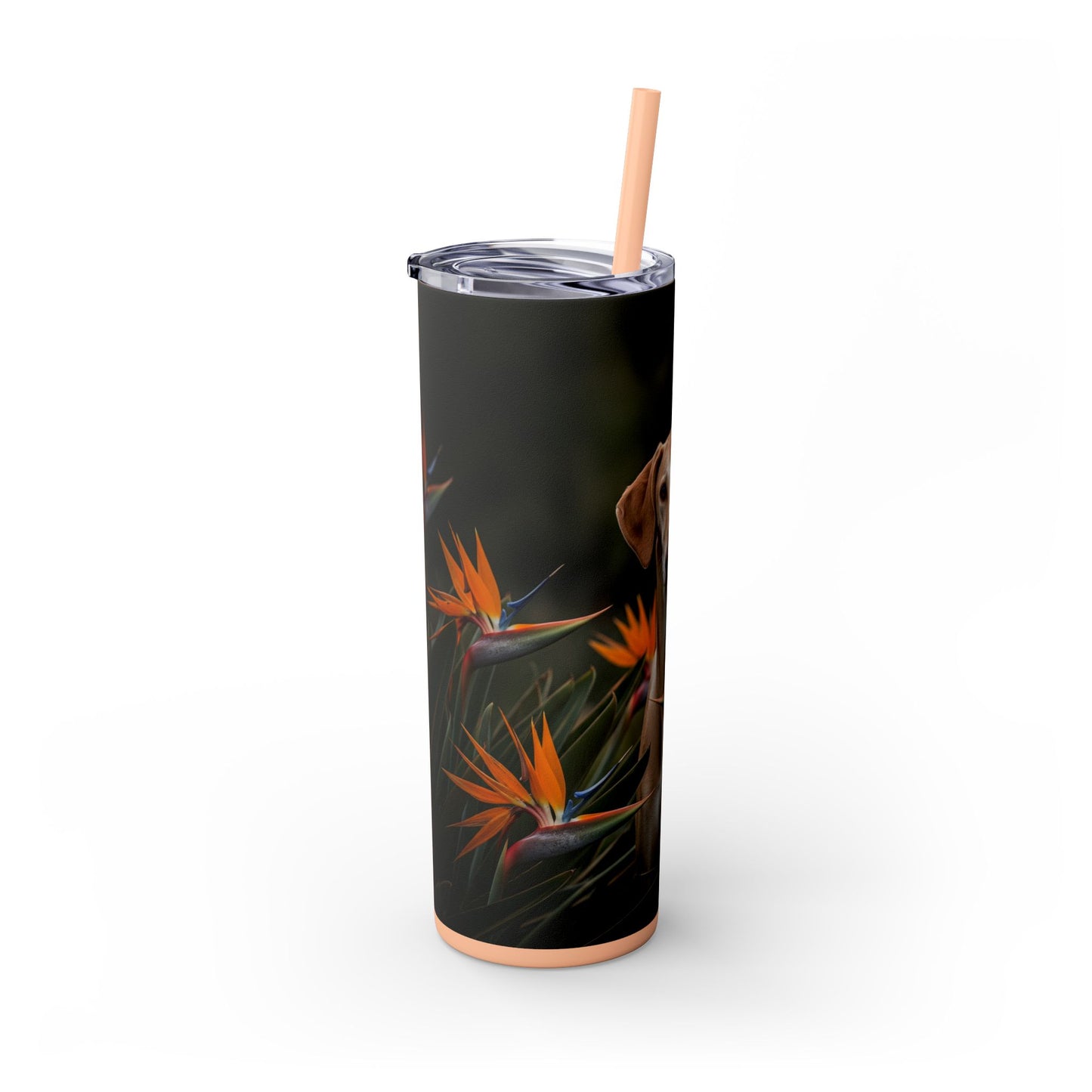 Azawakh Tumbler with Straw, 20oz